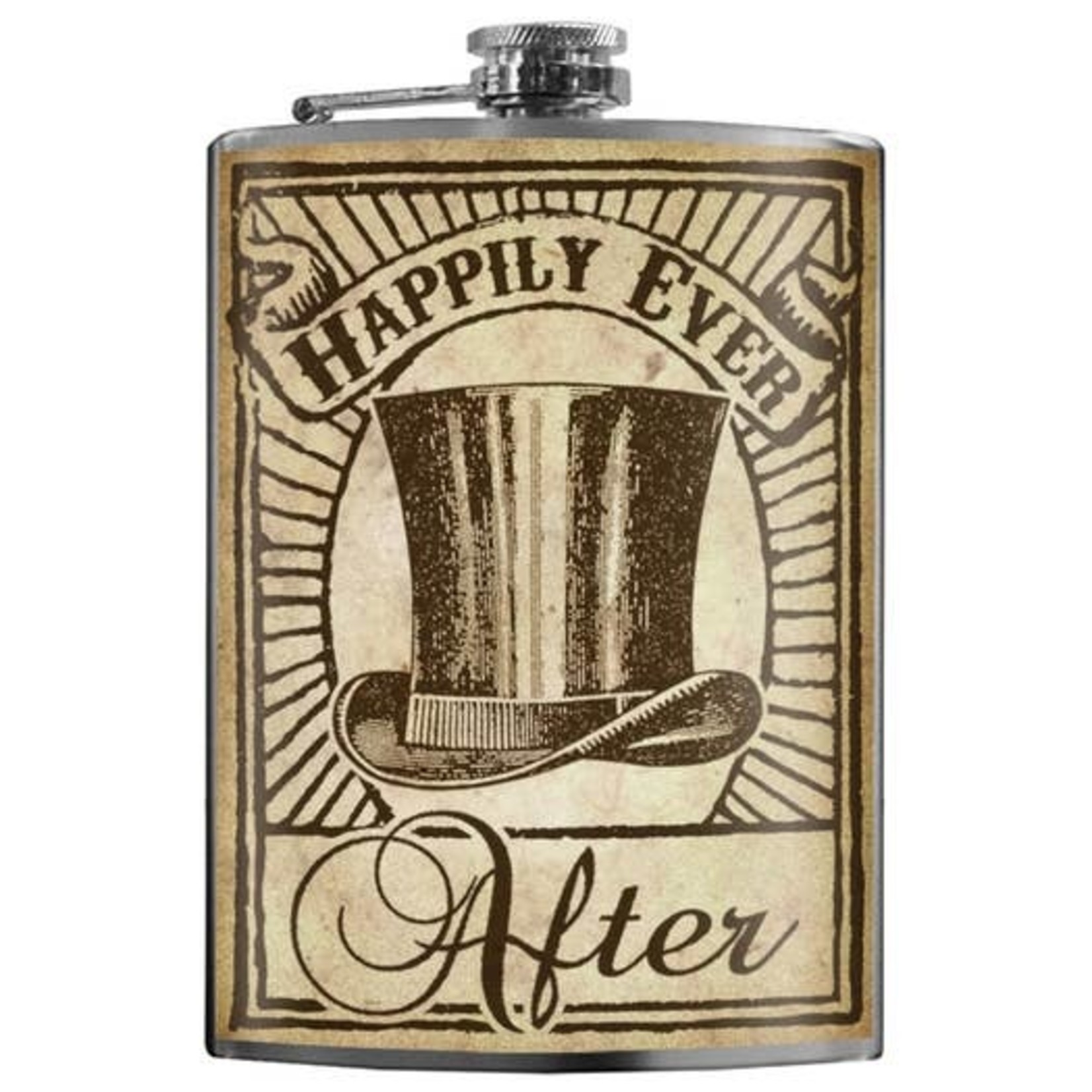 Trixie & Milo Groom Flask