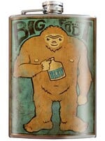 Bigfoot Sasquatch Flask