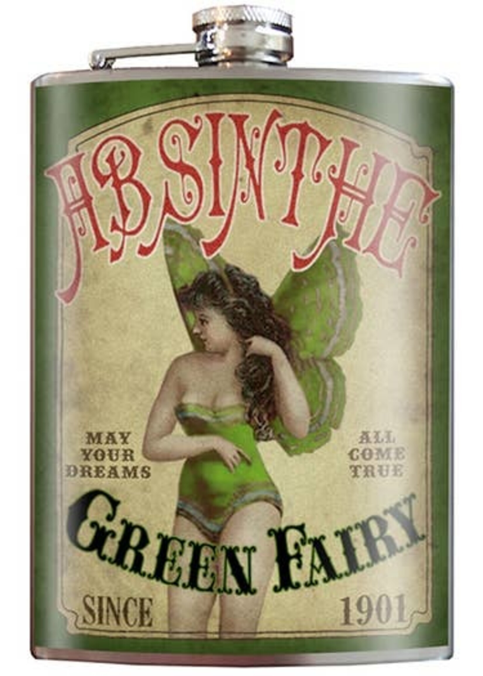 Absinthe Fairy Flask