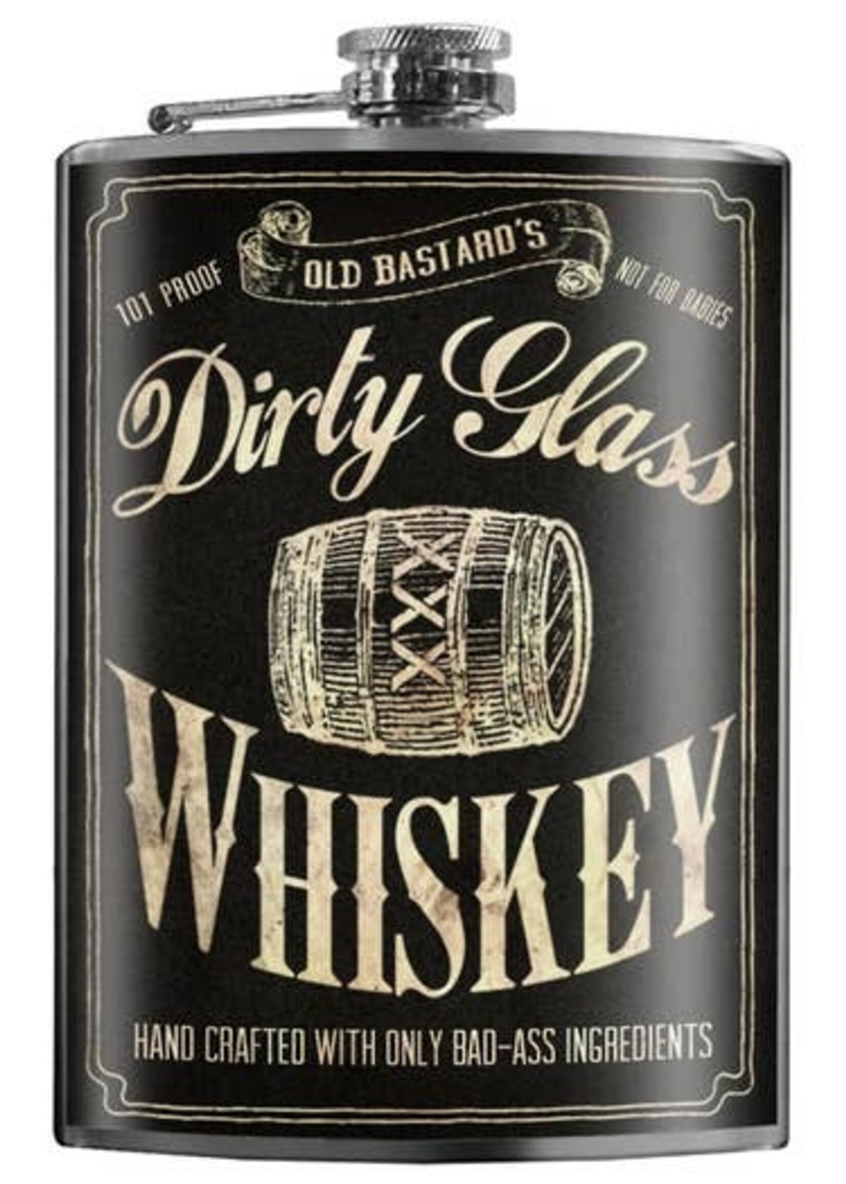 Trixie & Milo Whiskey Flask