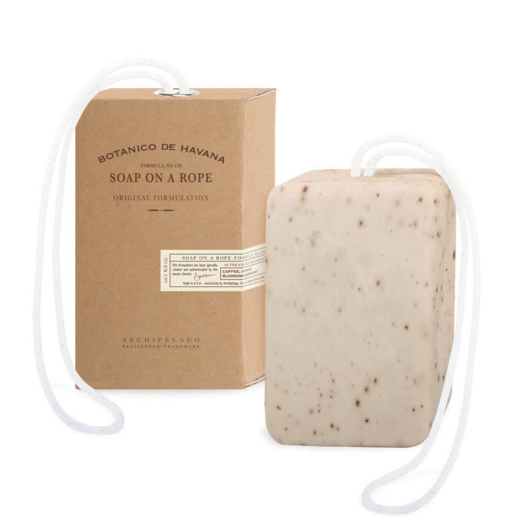 Archipelago Botanicals Archipelago Botanicals Botanico de Havana All Natural Soap on a Rope