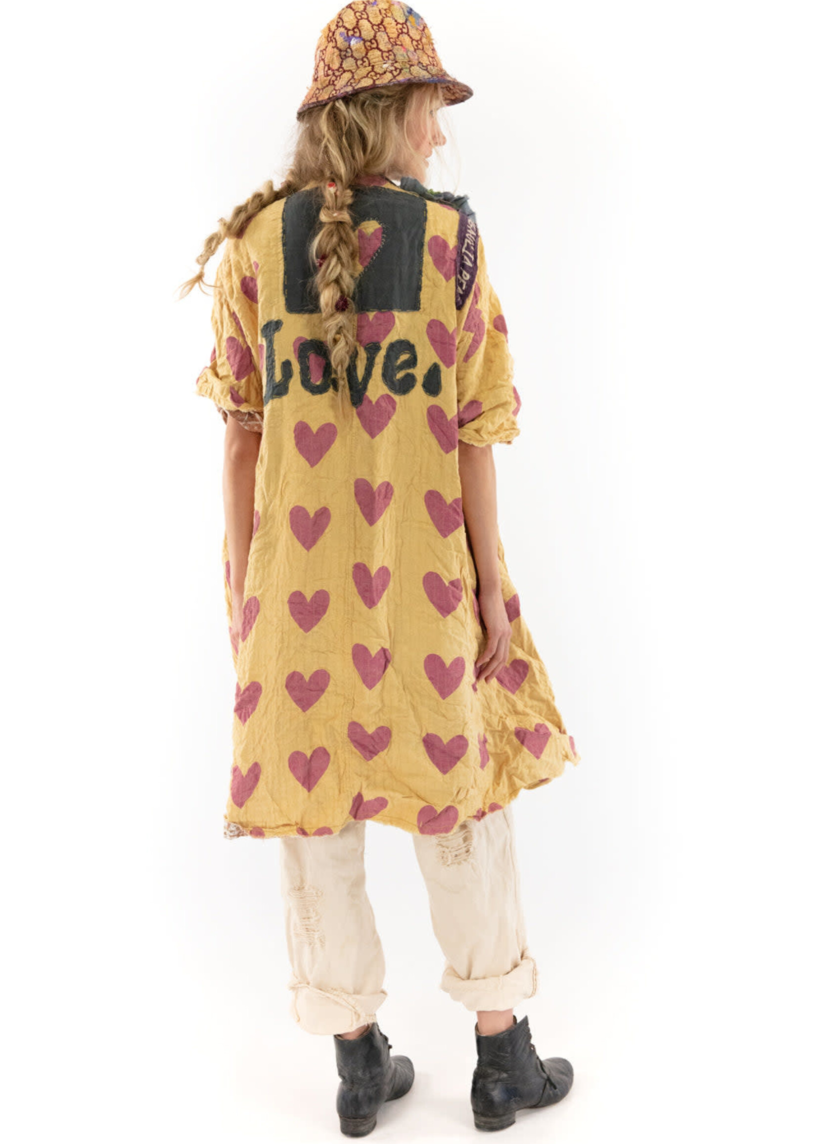 Magnolia Pearl Heart Kimi Coat Puppy Love Jacket 565 One Size