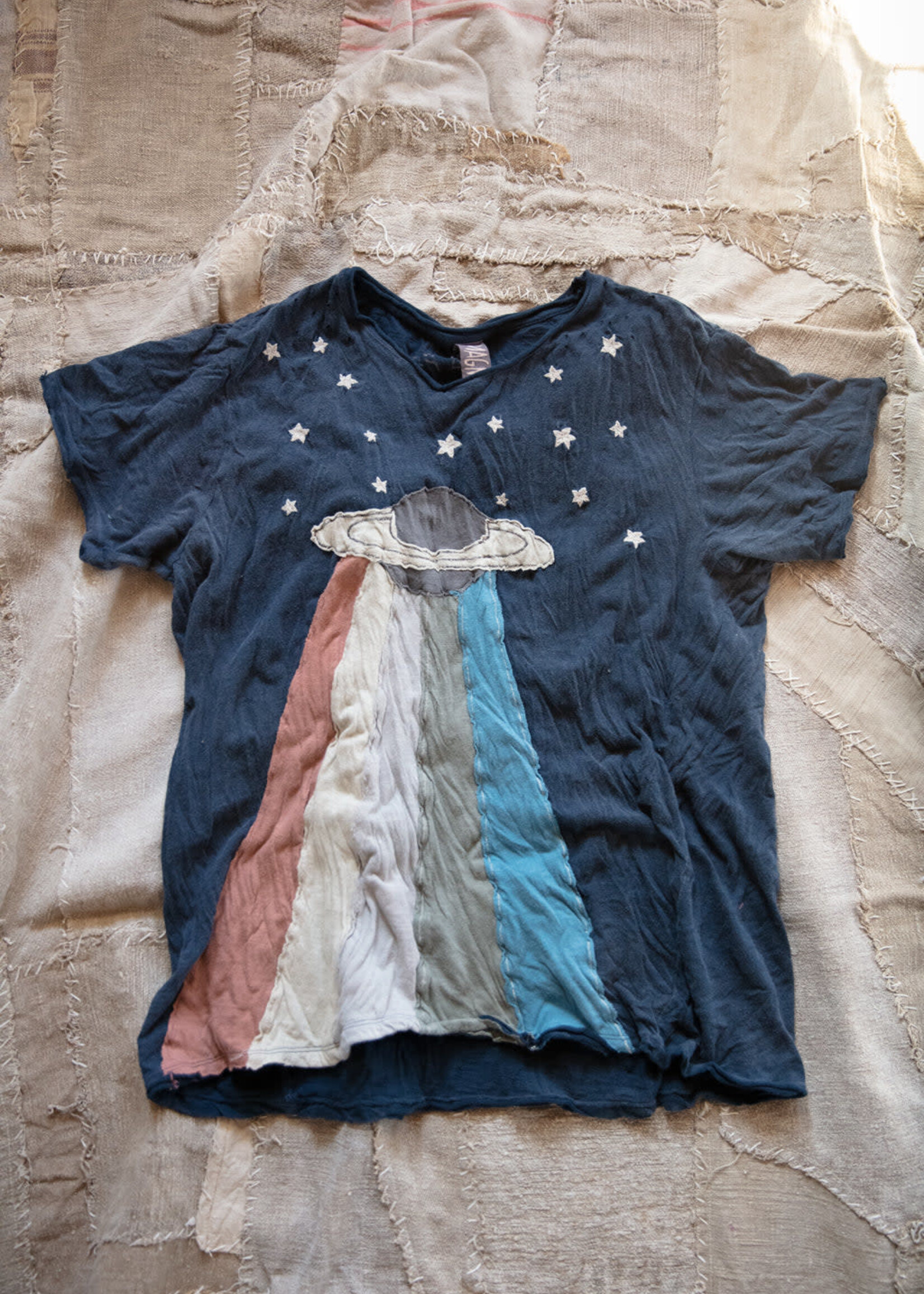Magnolia Pearl Magnolia Pearl Applique Opalia Tee 1114