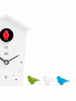 KooKoo Cuckoo Clock Mini Bird House White