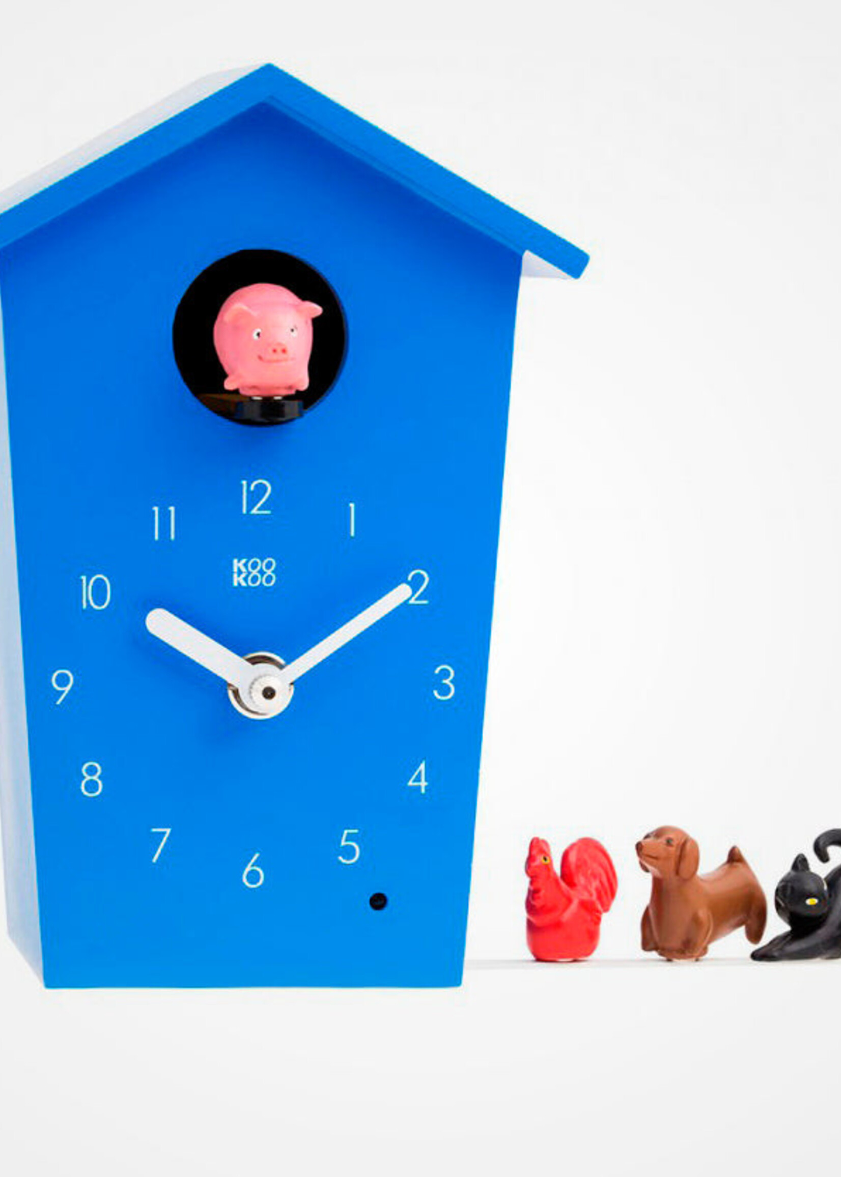 KooKoo Cuckoo Clock Animal House Mini Asstd Color