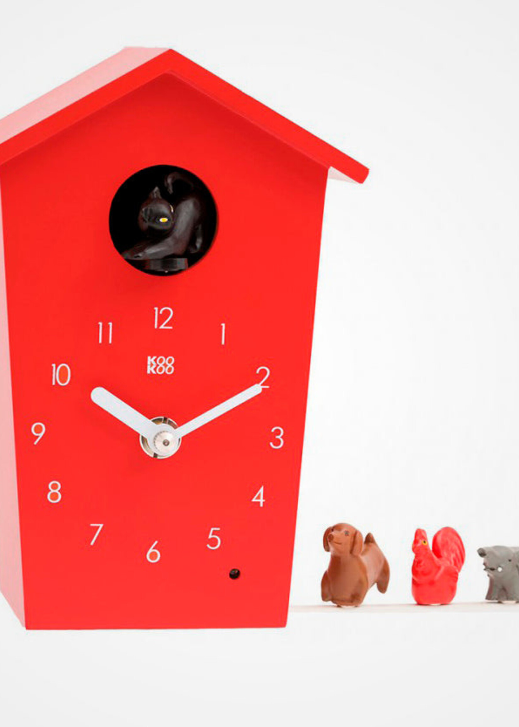 KooKoo Cuckoo Clock Animal House Mini Asstd Color