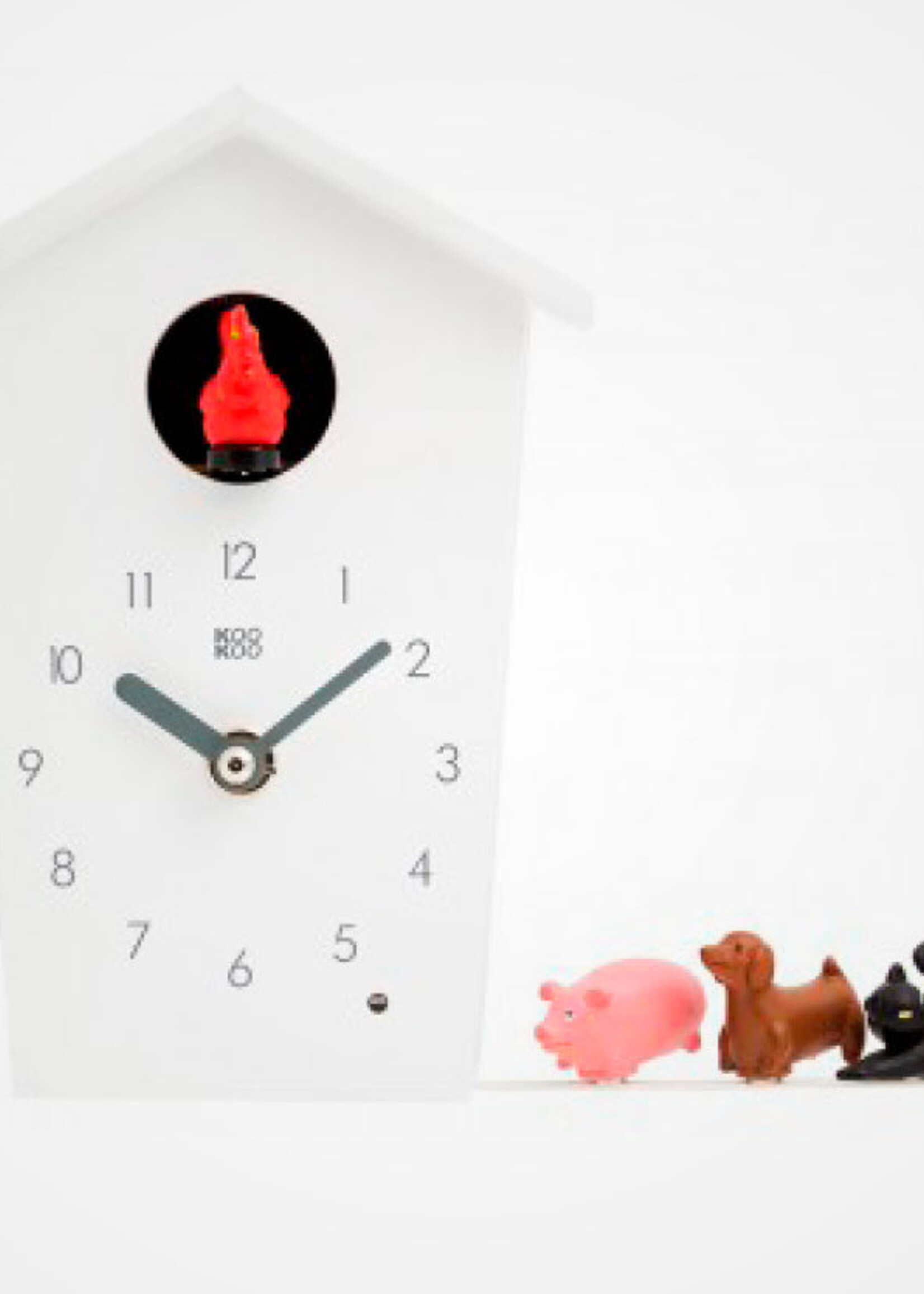KooKoo Cuckoo Clock Animal House Mini Asstd Color
