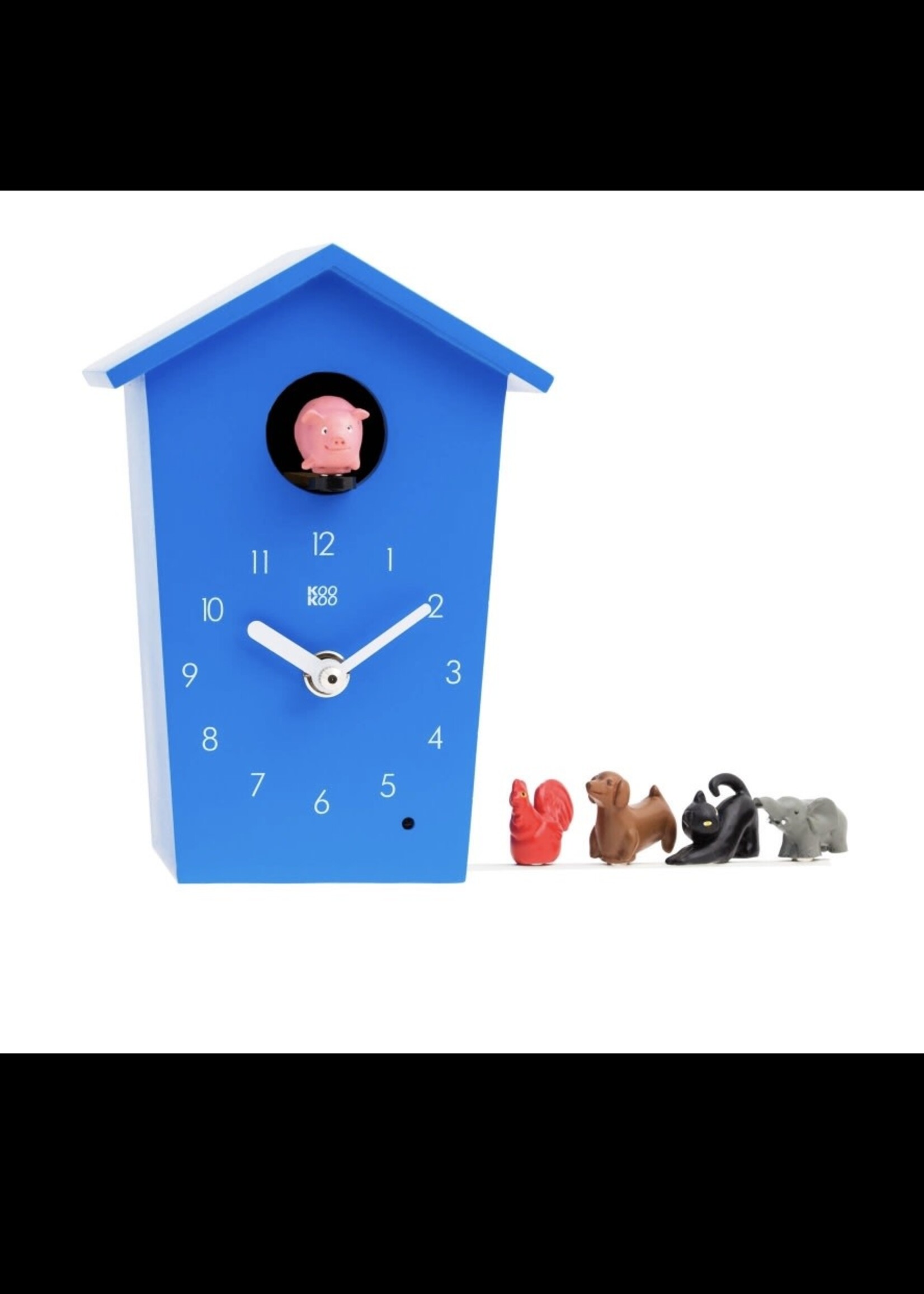 KooKoo Cuckoo Clock Animal House Mini Asstd Color