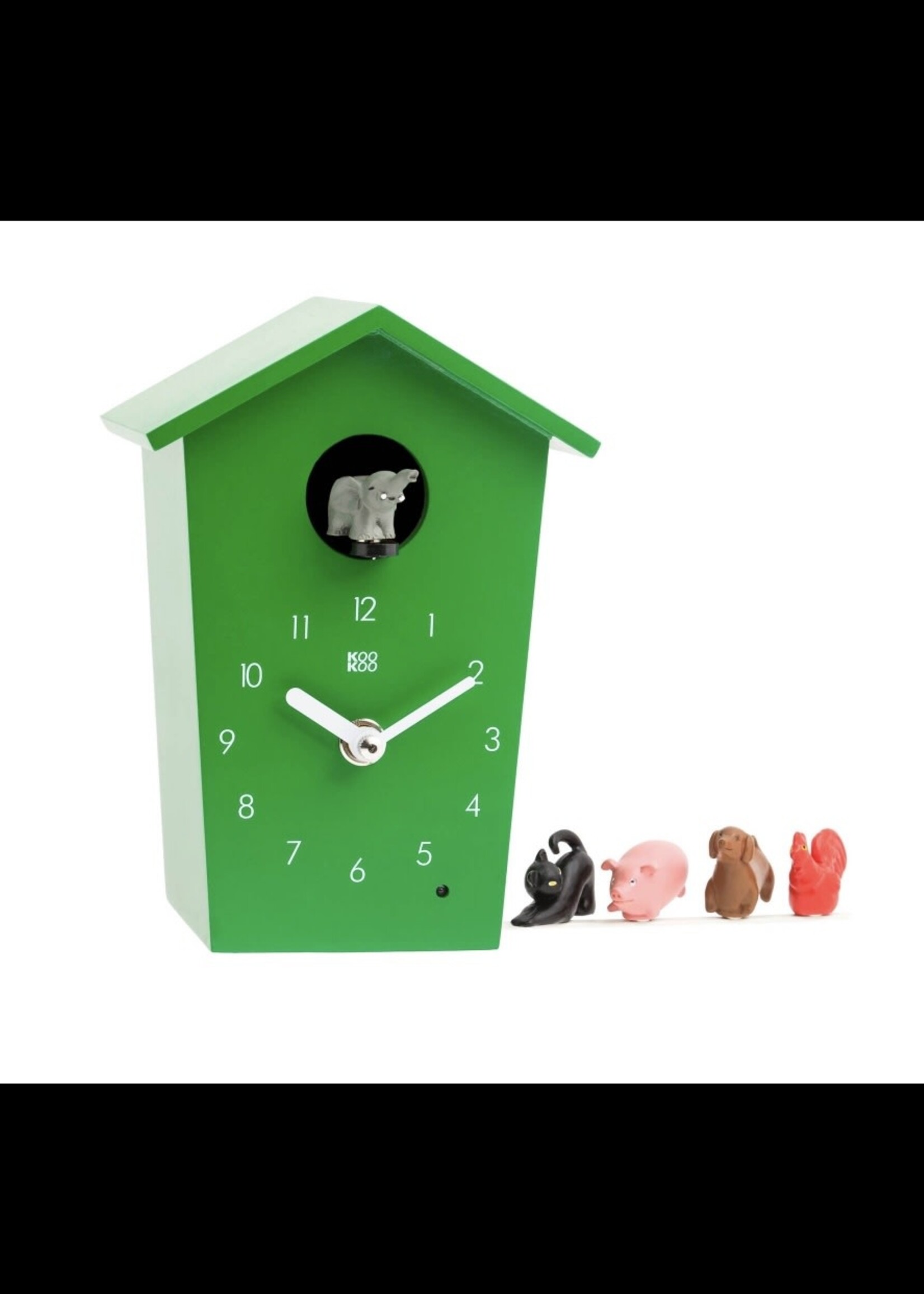 KooKoo Cuckoo Clock Animal House Mini Asstd Color