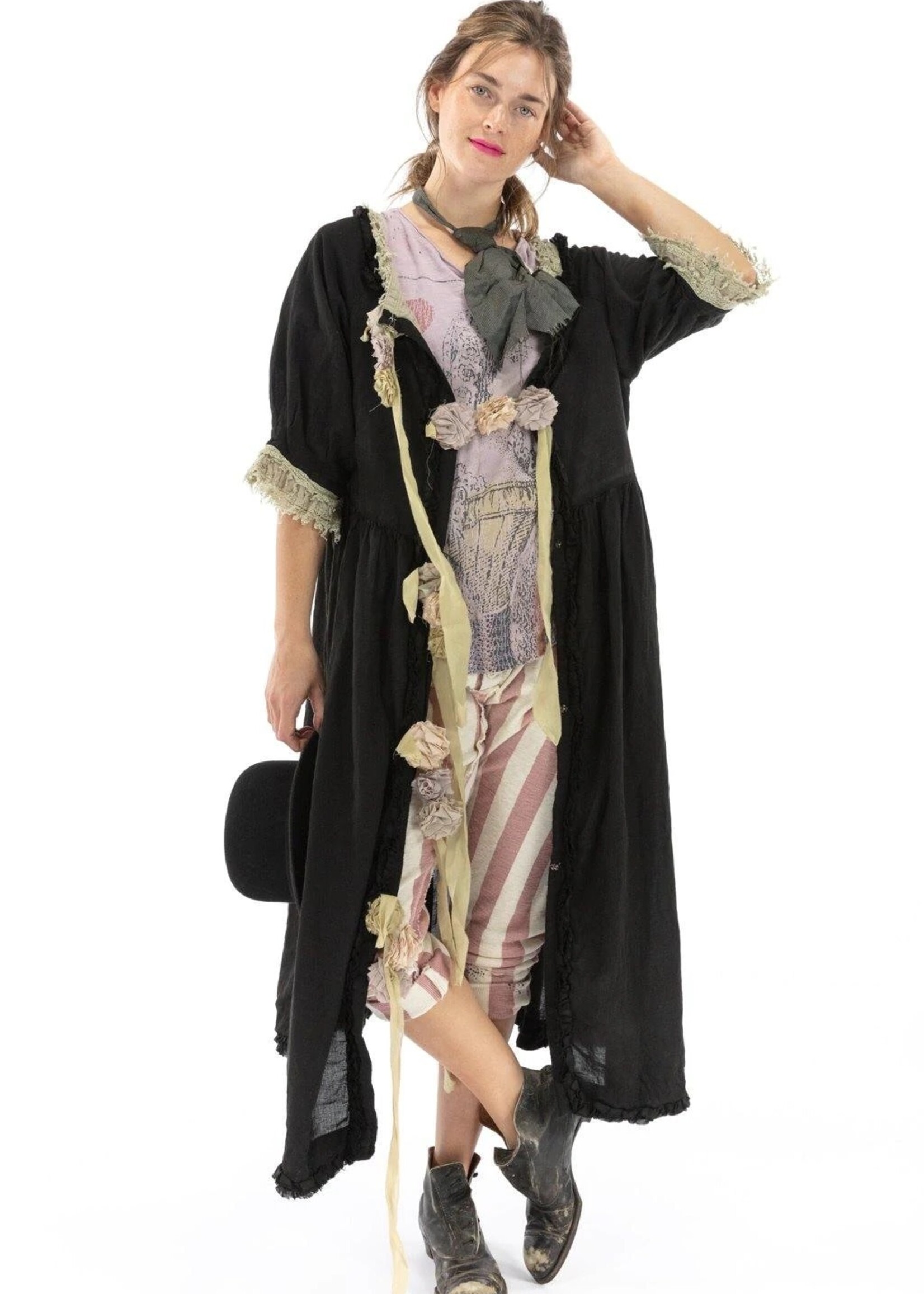Magnolia Pearl Magnolia Pearl Twill Liza Ola Dress 725 Midnight