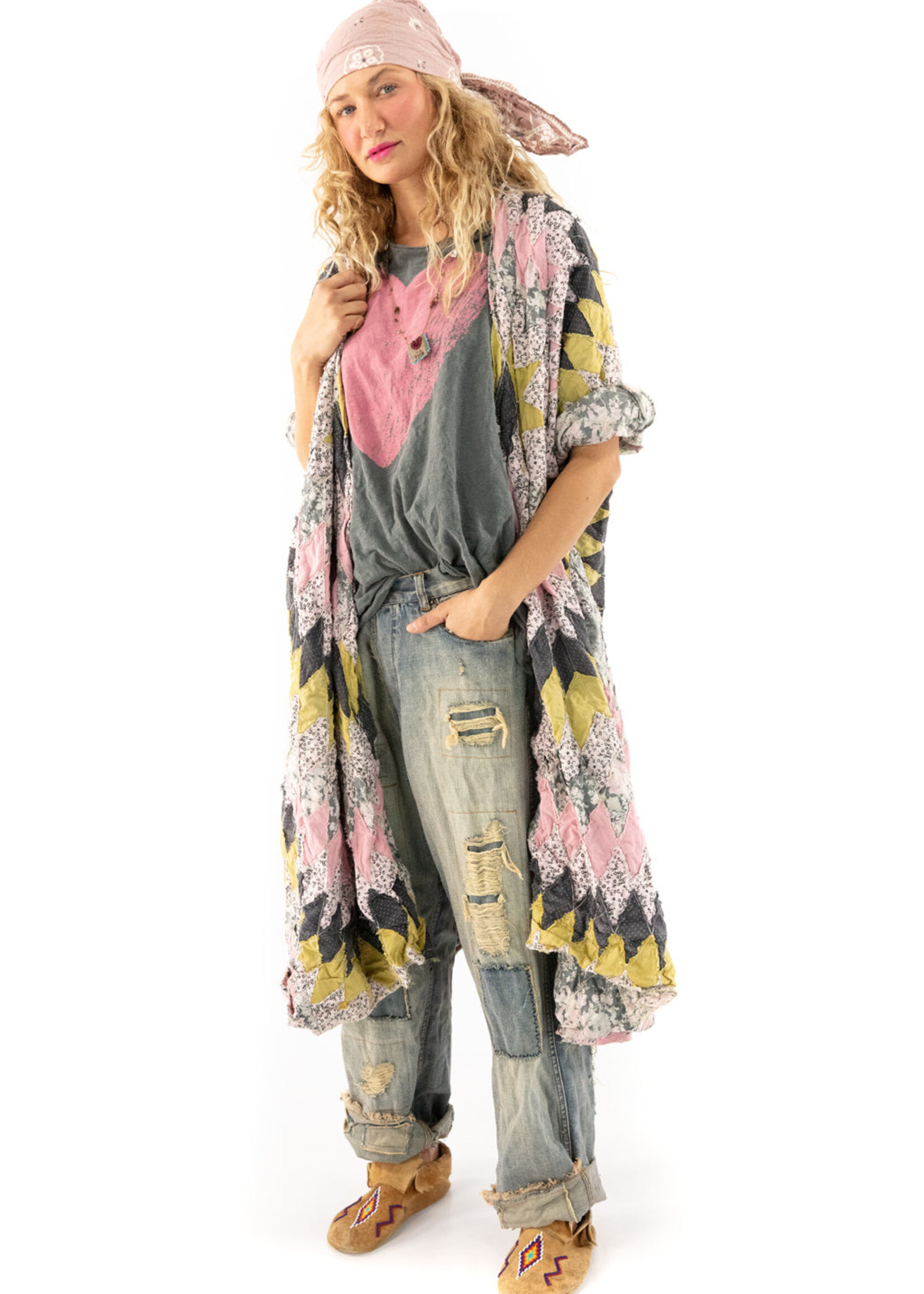 Magnolia Pearl Magnolia Pearl Quiltwork Belinay Kimono 564