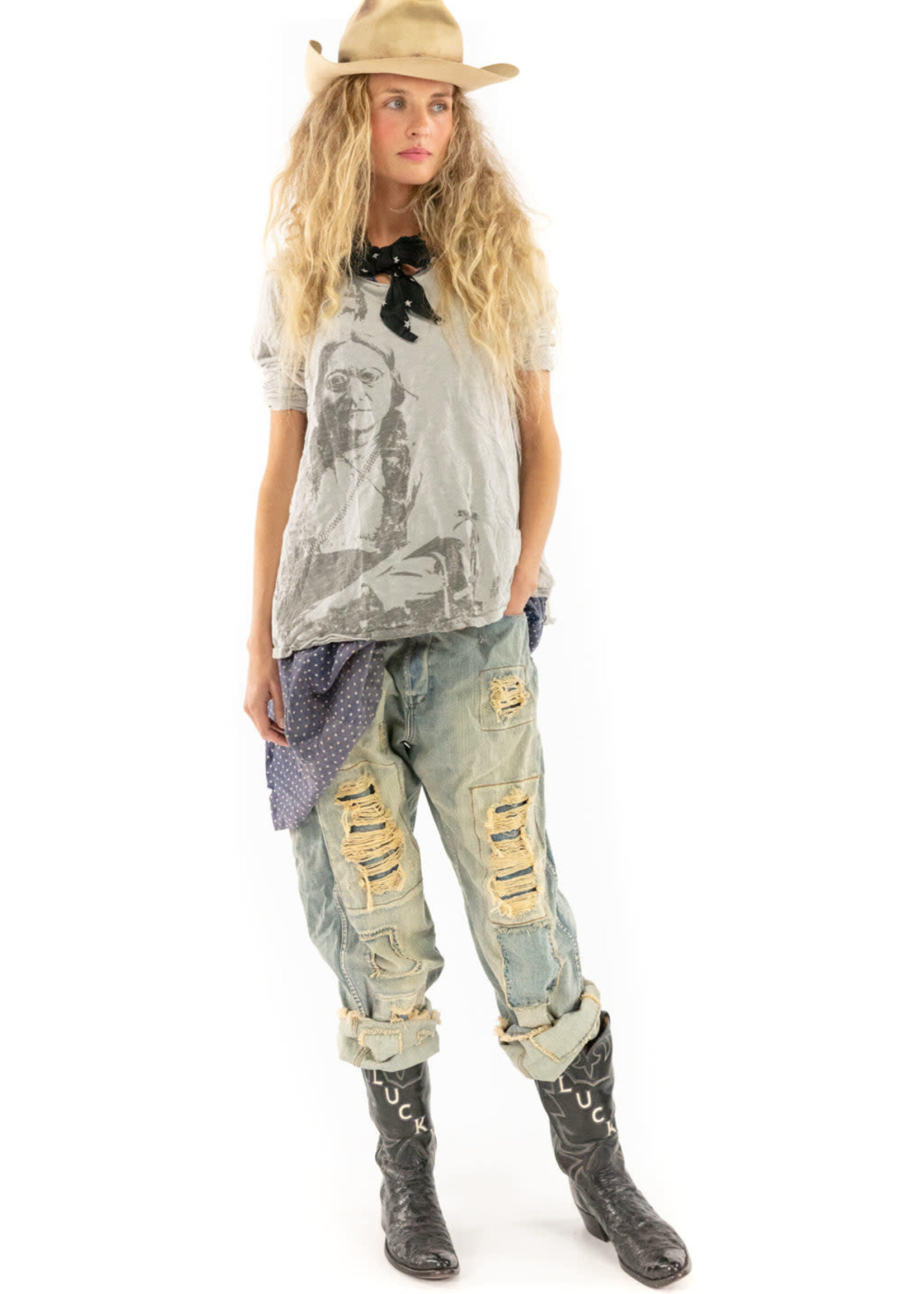 Magnolia Pearl Magnolia Pearl SittingBull Dylan Tee 1125