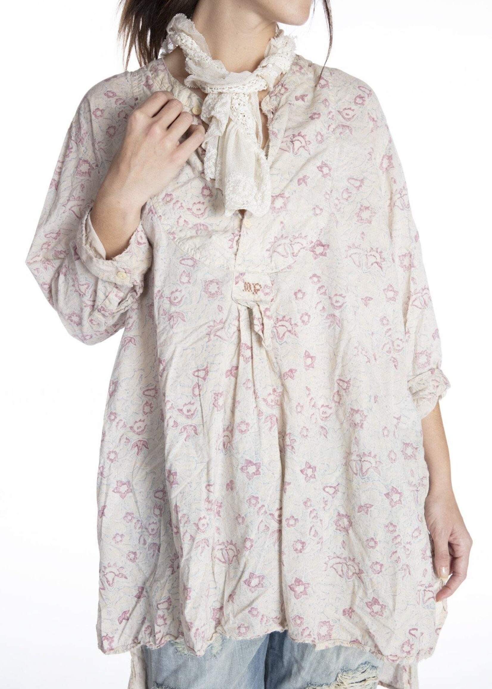 Magnolia Pearl Magnolia Pearl Block Print Ines Classic Top 928 Swell