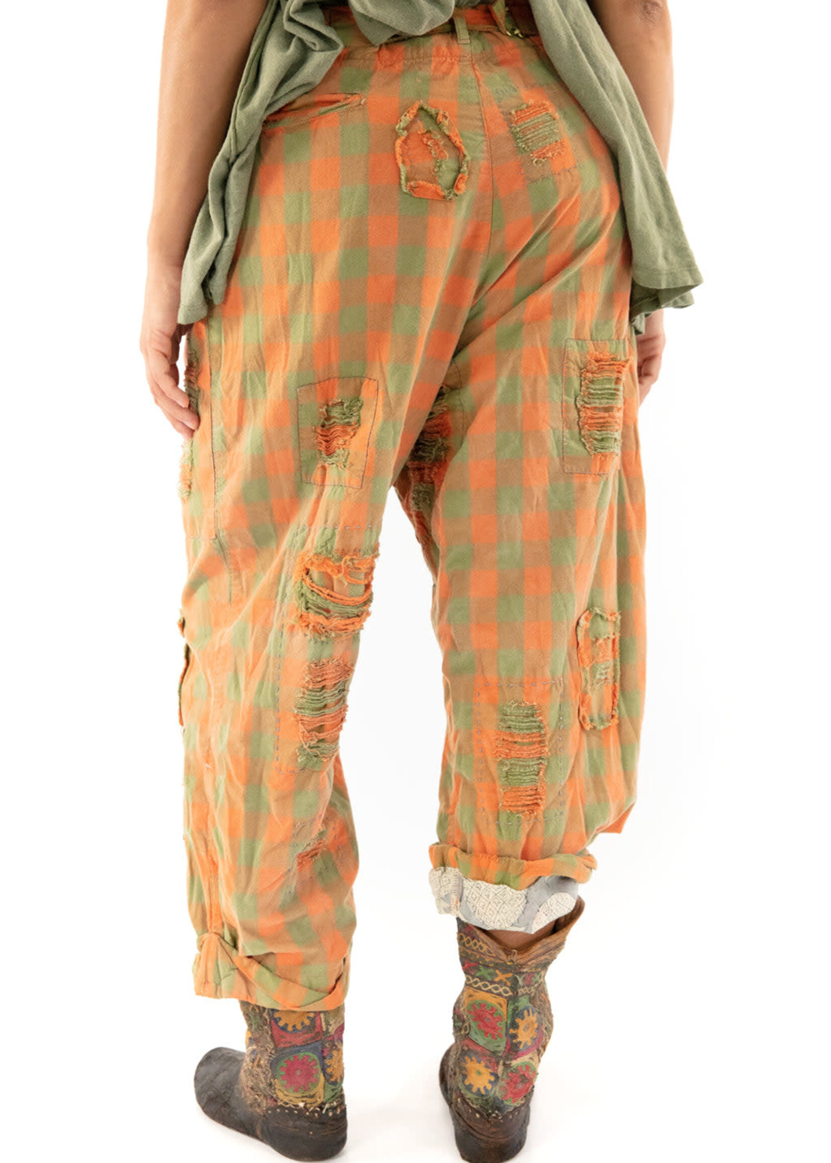 Magnolia Pearl Check Charmie Trousers Chaser Pants 311