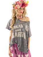 Magnolia Pearl Heal Our Earth Tee Ozzy