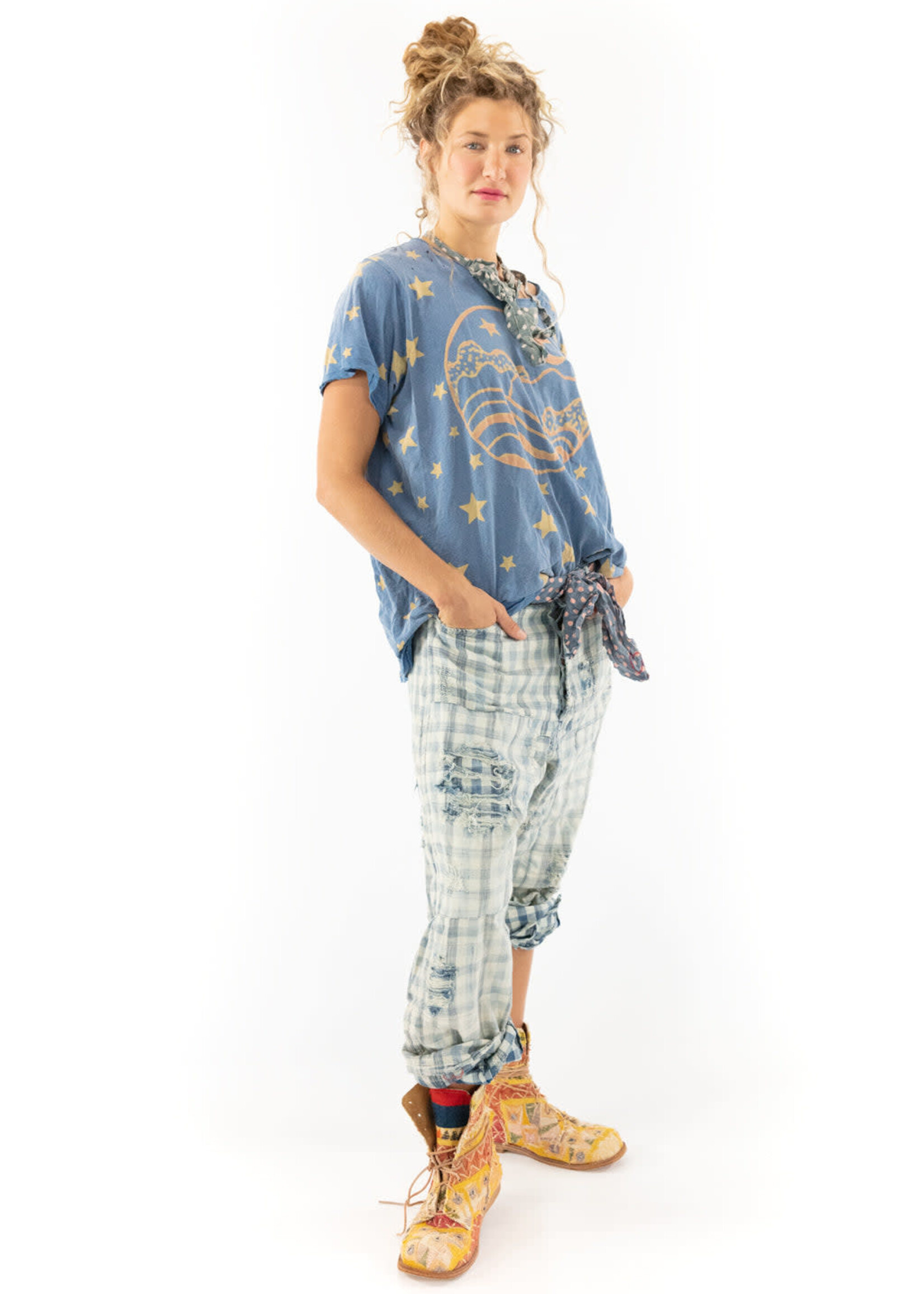Magnolia Pearl Ebb and Tide Tee Starry Night Top 1109