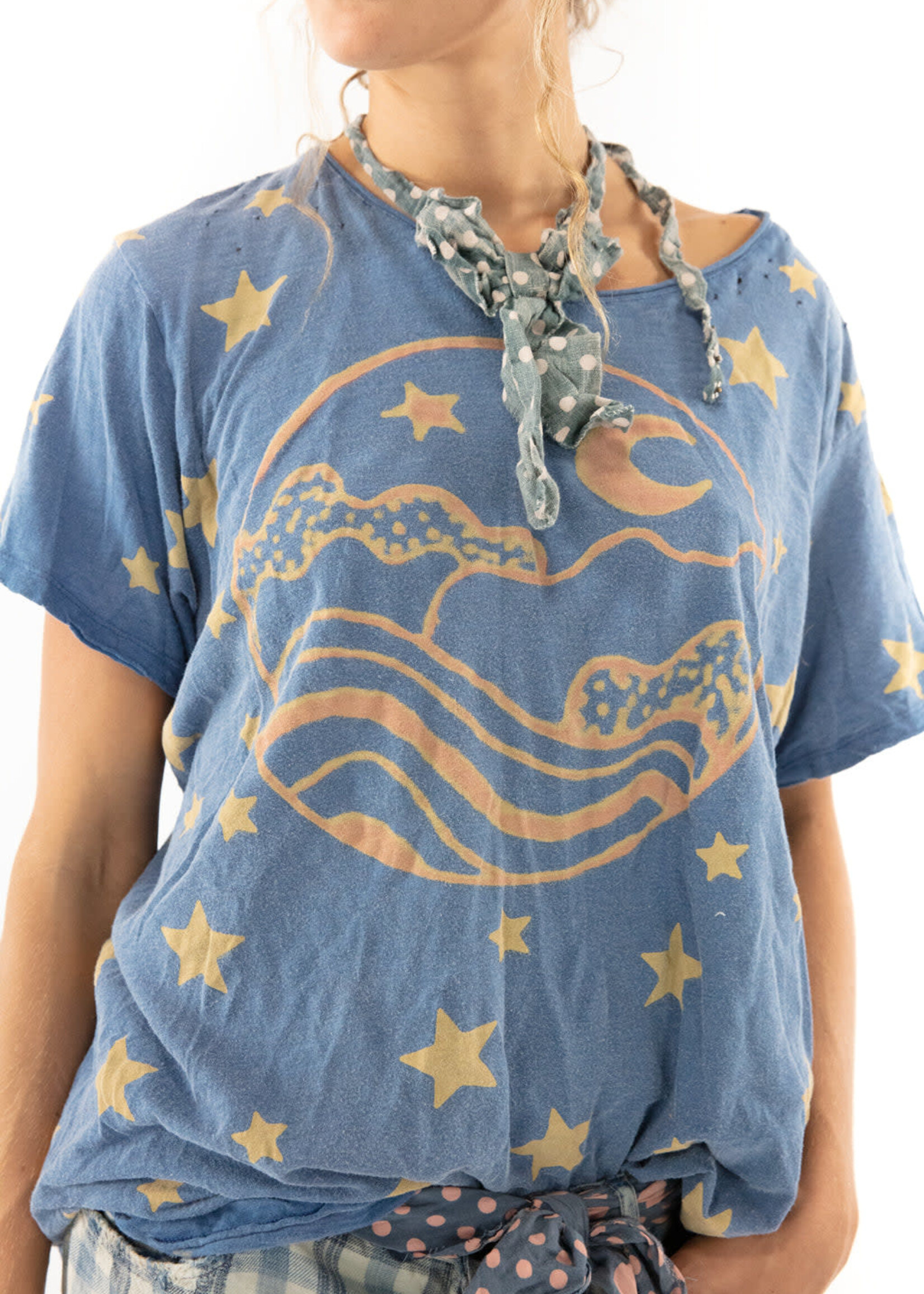 Magnolia Pearl Ebb and Tide Tee Starry Night Top 1109