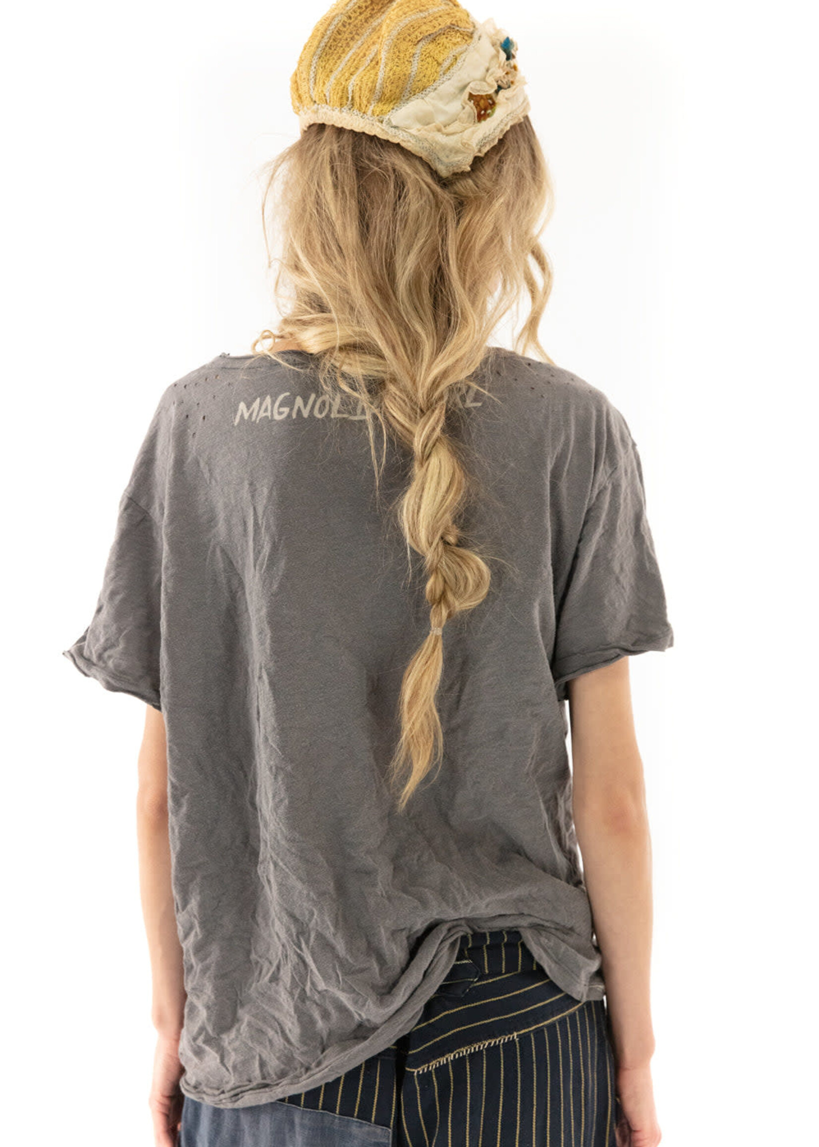 Magnolia Pearl Peace Love & Surf Tee Ozzy Top 1160