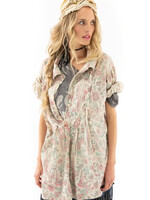 Magnolia Pearl Blockprint Tora Shirt Acanthus Sun