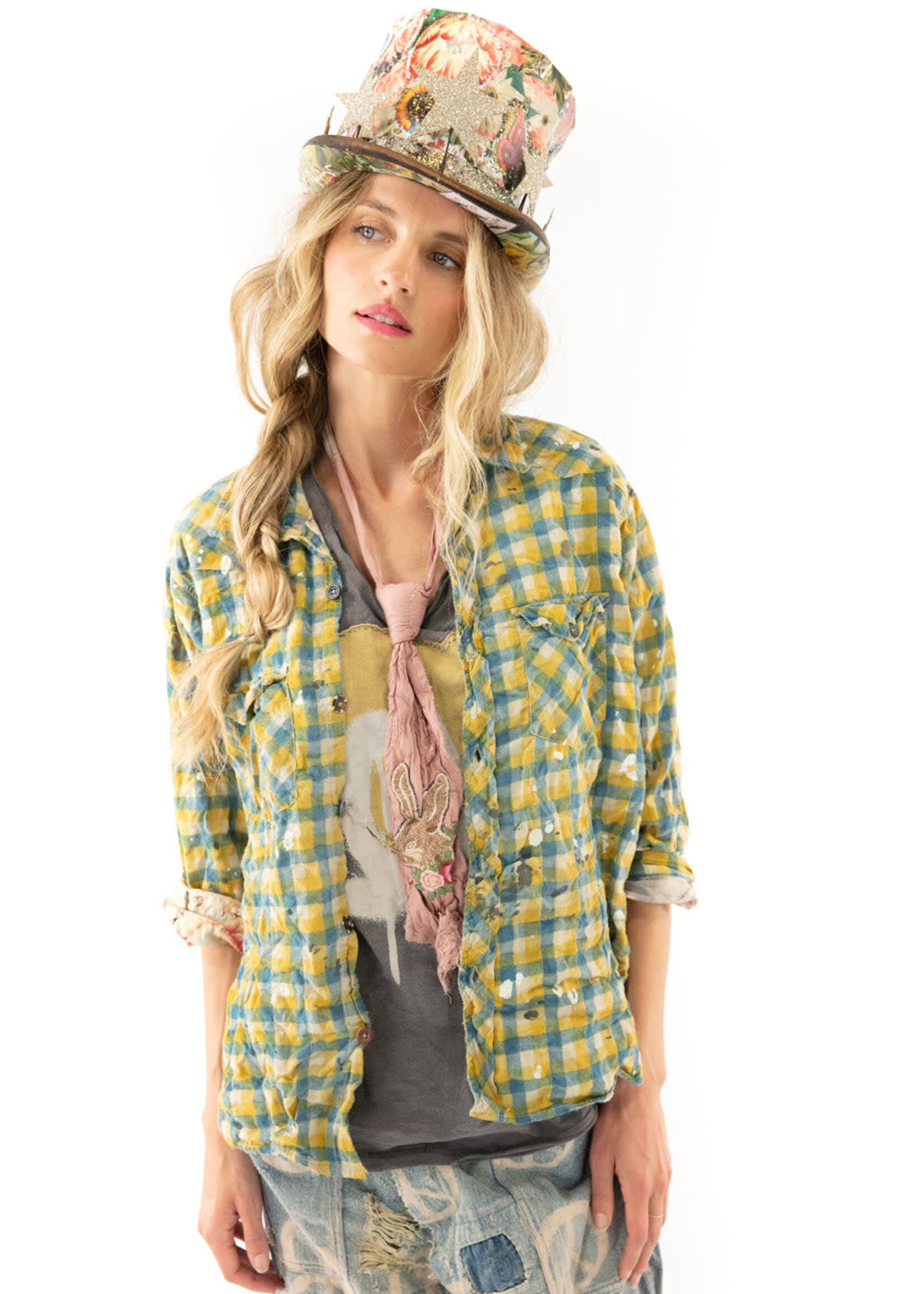 Magnolia Pearl Kelly Western Shirt Leroi Top 1142