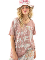 Magnolia Pearl Peace, Love and Surf Tee Bisou Top 1160