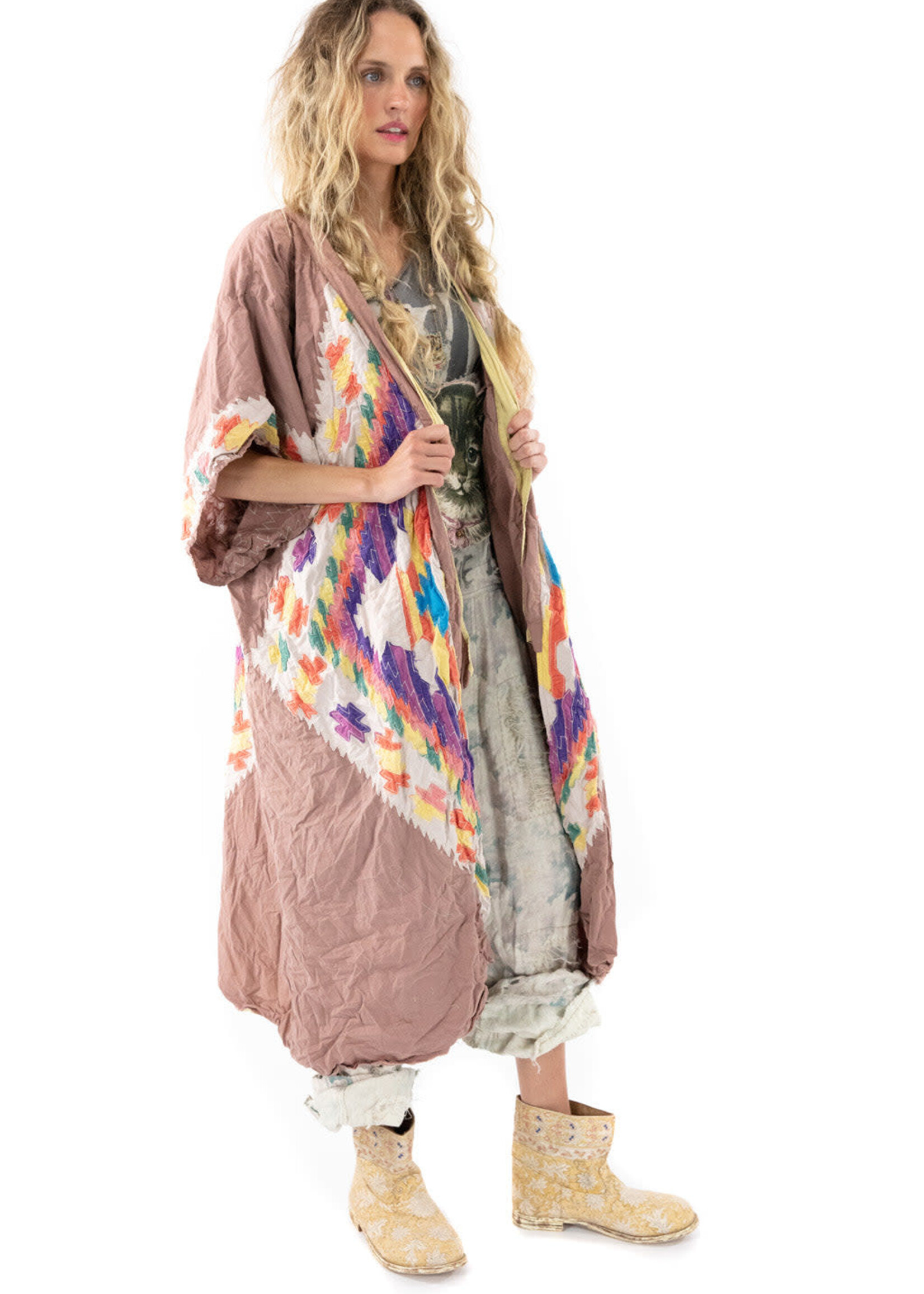 Magnolia Pearl Quiltwork Sinchu Kimono Saguaro 573