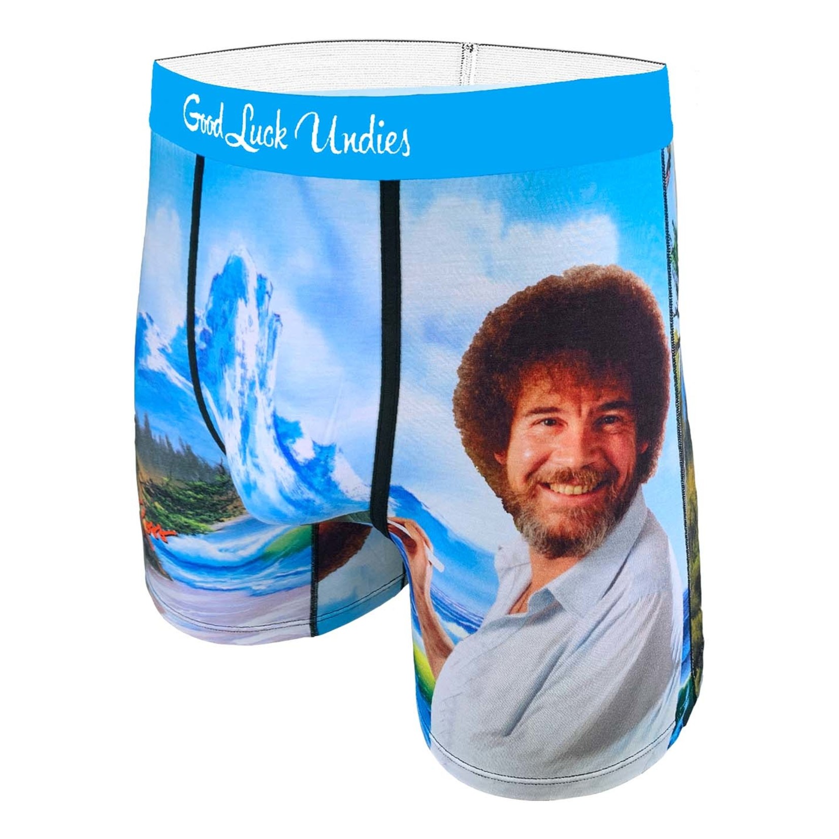 Good Luck Socks Bob Ross Boxers