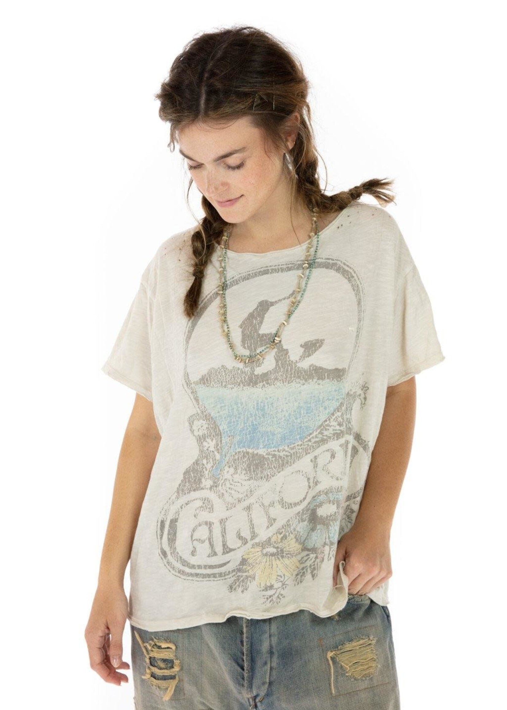 Magnolia Pearl Surfs Up Tee 965 Moonlight