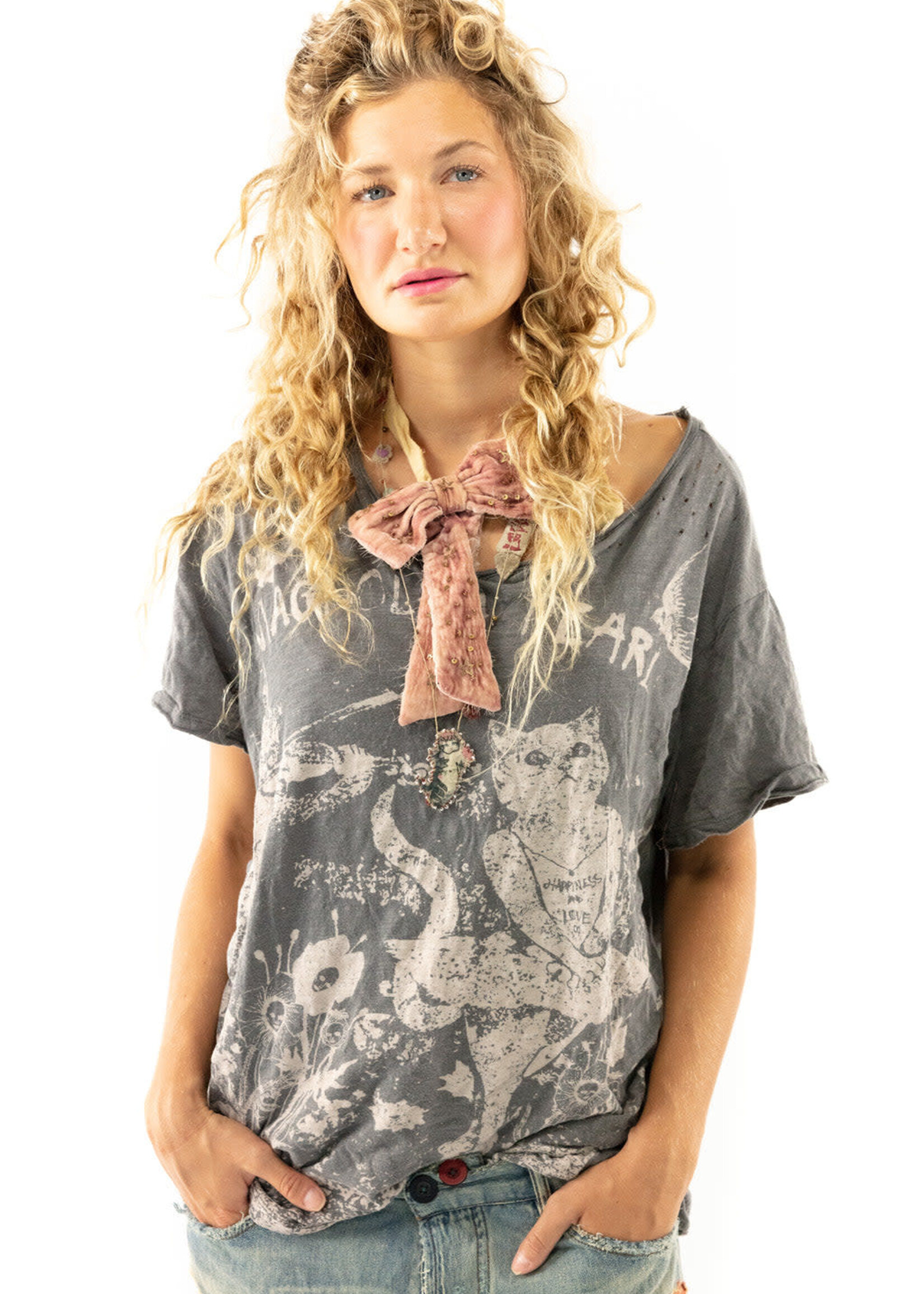 Magnolia Pearl Stars of The Earth Tee Ozzy Top 1248