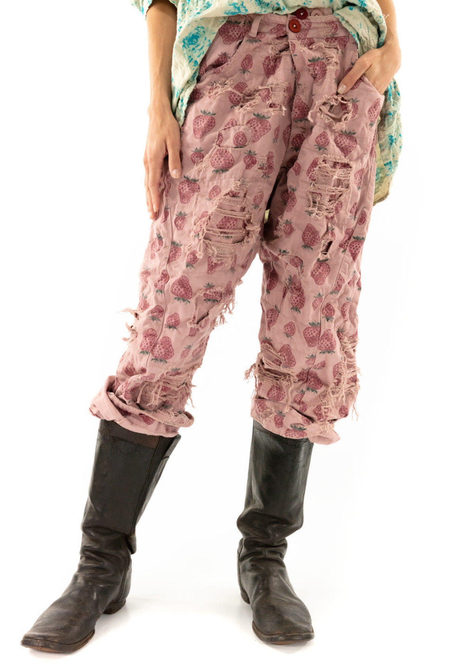 Magnolia Pearl Strawberry Provision Trousers Sweet Kiss Pants 319