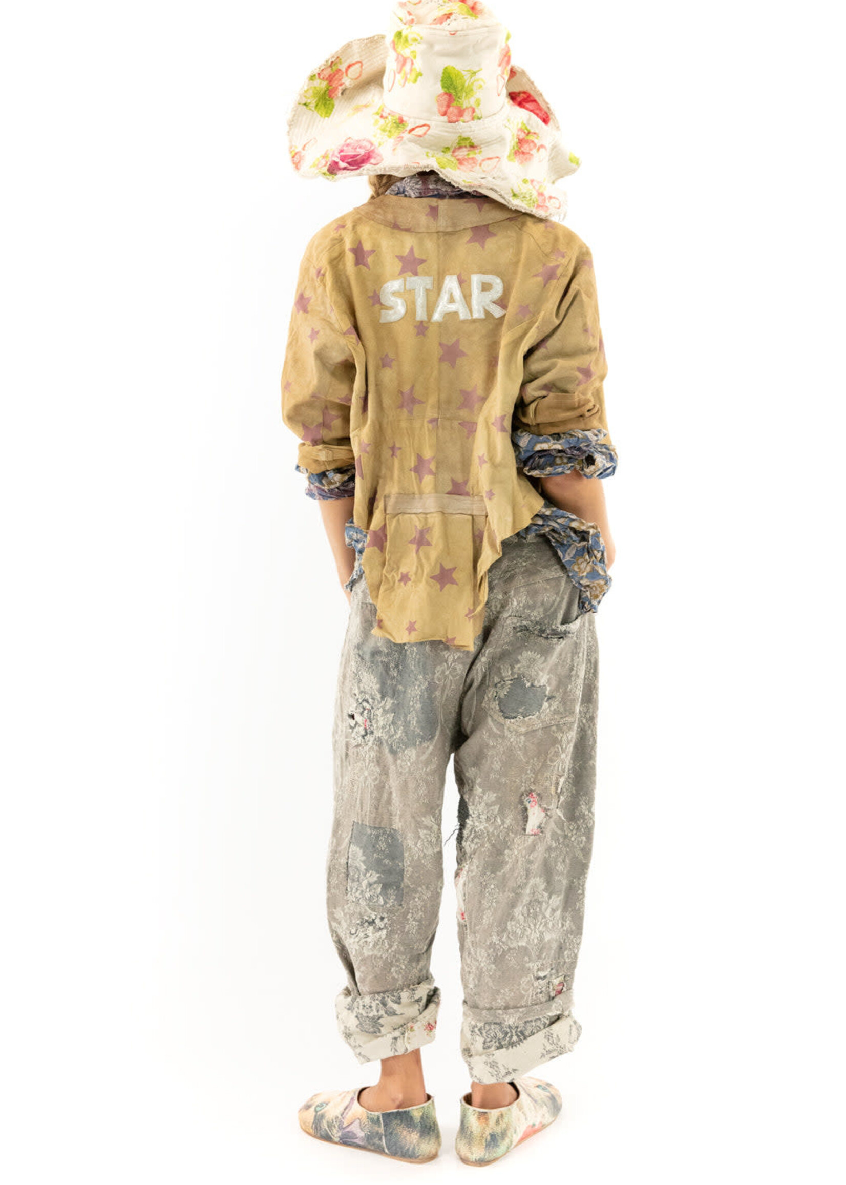 Magnolia Pearl Leather Star Inna Jacket 581 Moonlight One Size