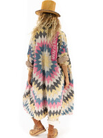 Magnolia Pearl Sitara Quiltwork Kimono Bird Rock Jacket 551