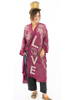 Magnolia Pearl Applique Blessed Kimono Hibiscus Jacket 505