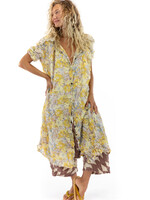 Magnolia Pearl Printed Lila Bell Dress Banana Dress 778