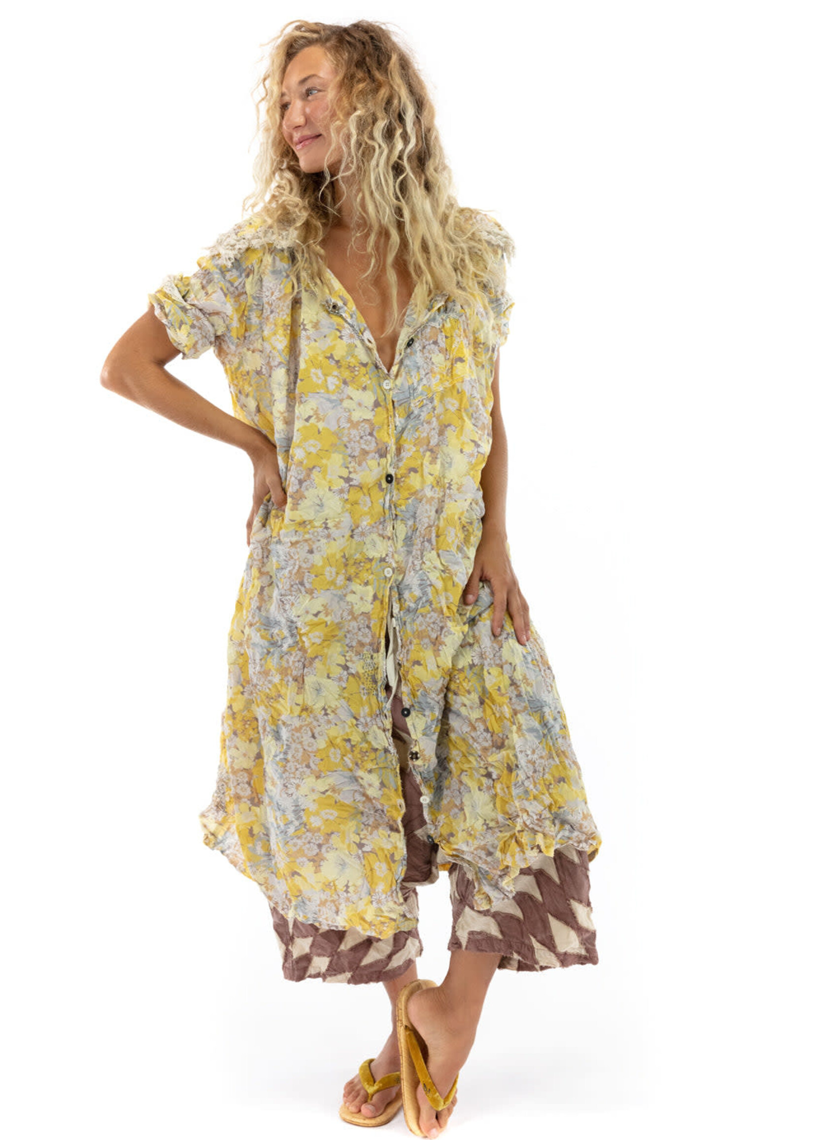 Magnolia Pearl Printed Lila Bell Dress Banana Dress 778