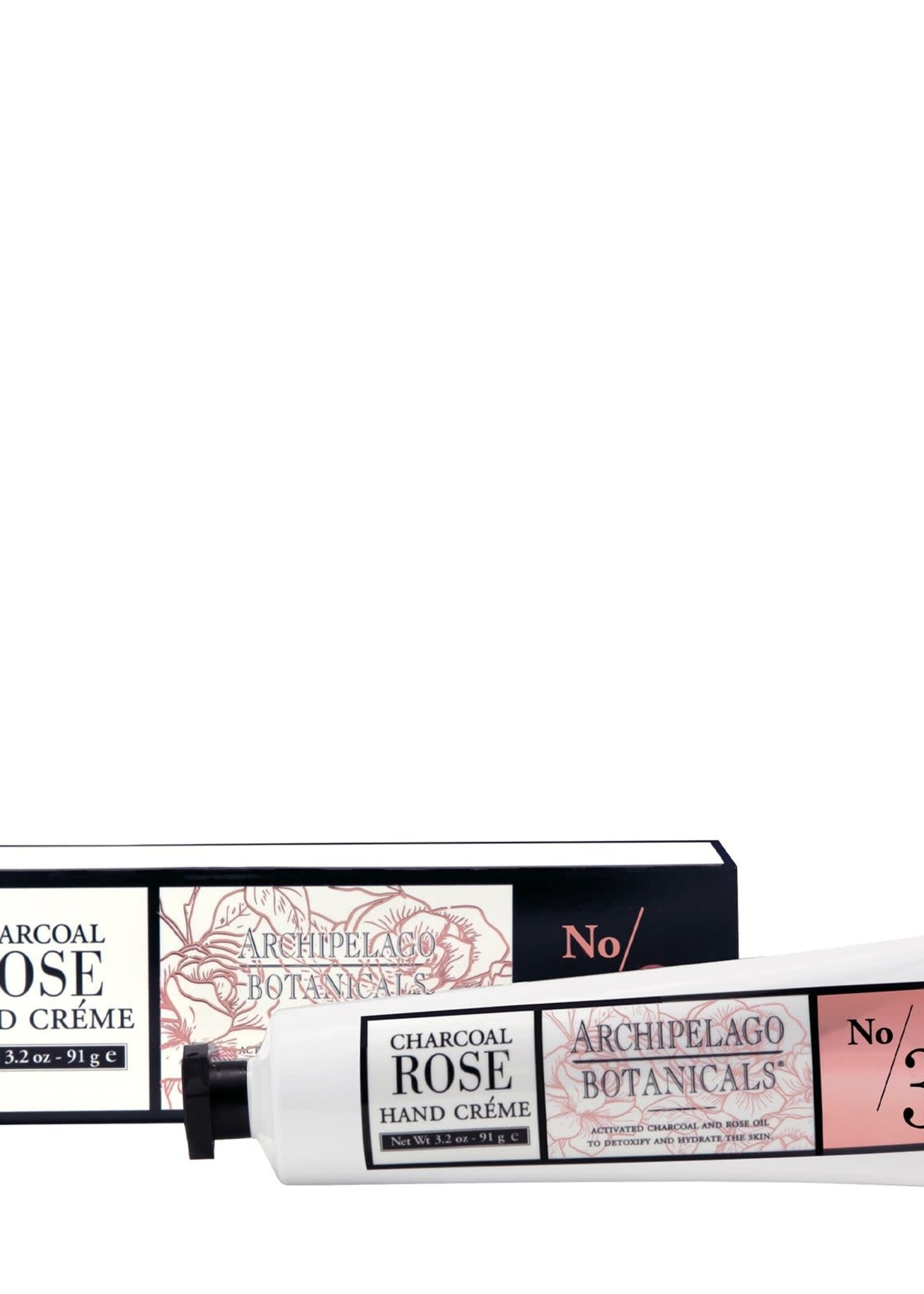 Archipelago Botanicals Charcoal Rose Hand Cream Lotion