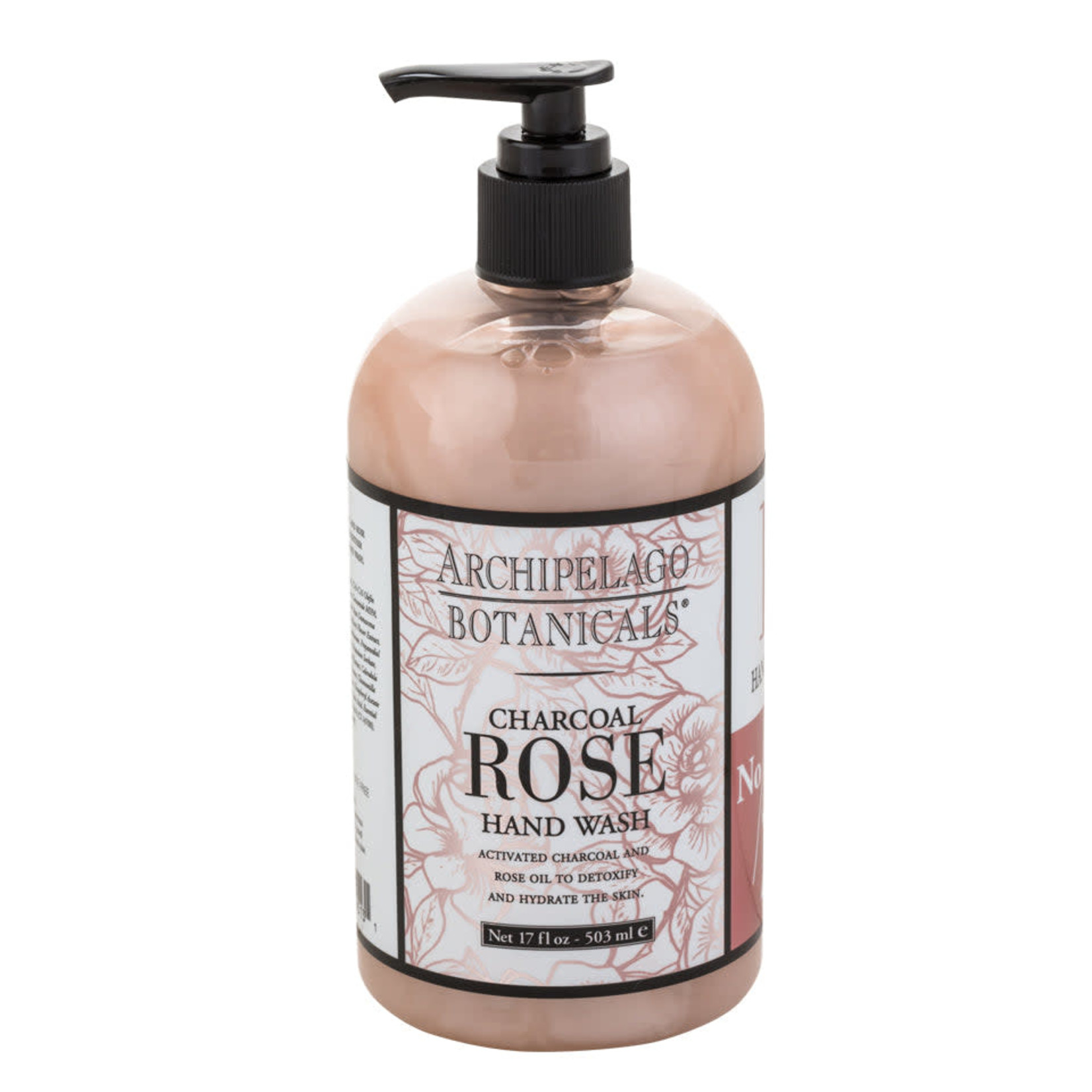 Archipelago Botanicals Charcoal Rose Body Wash 17oz