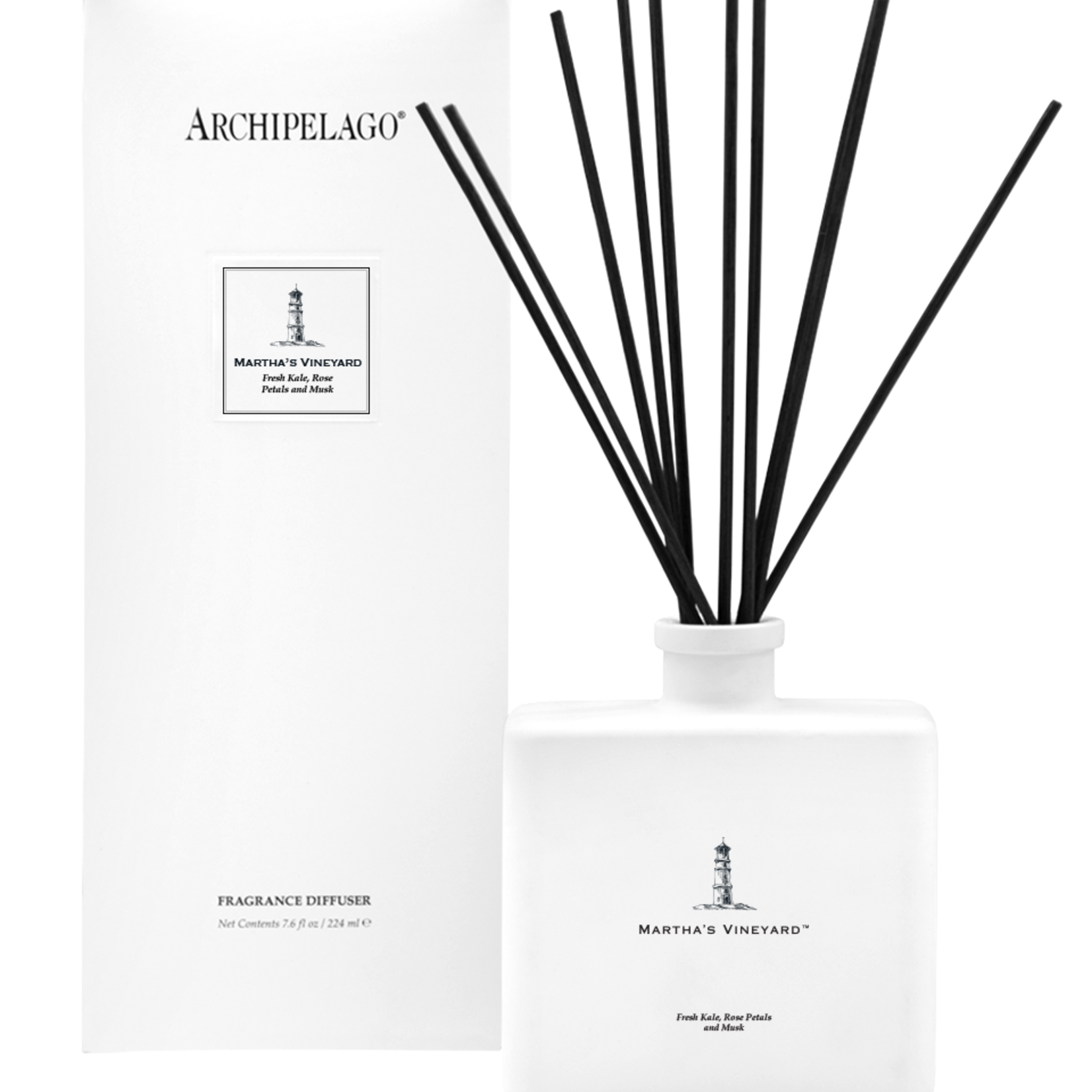 Archipelago Botanicals Martha's Vineyard Luxe Reed Diffuser The