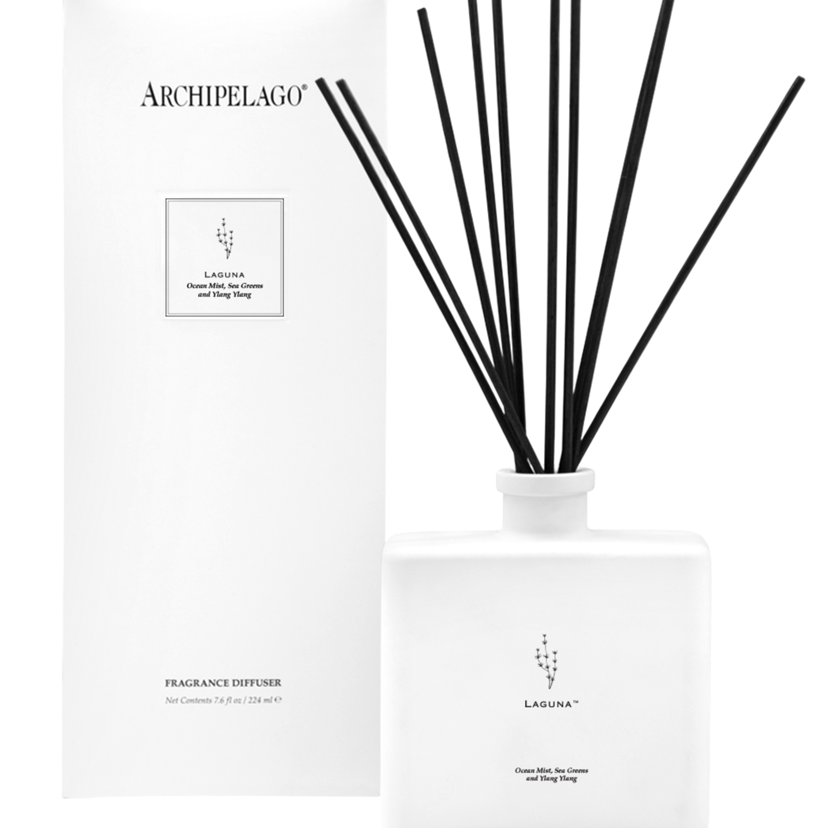 Archipelago Botanicals Laguna Luxe Reed Diffuser