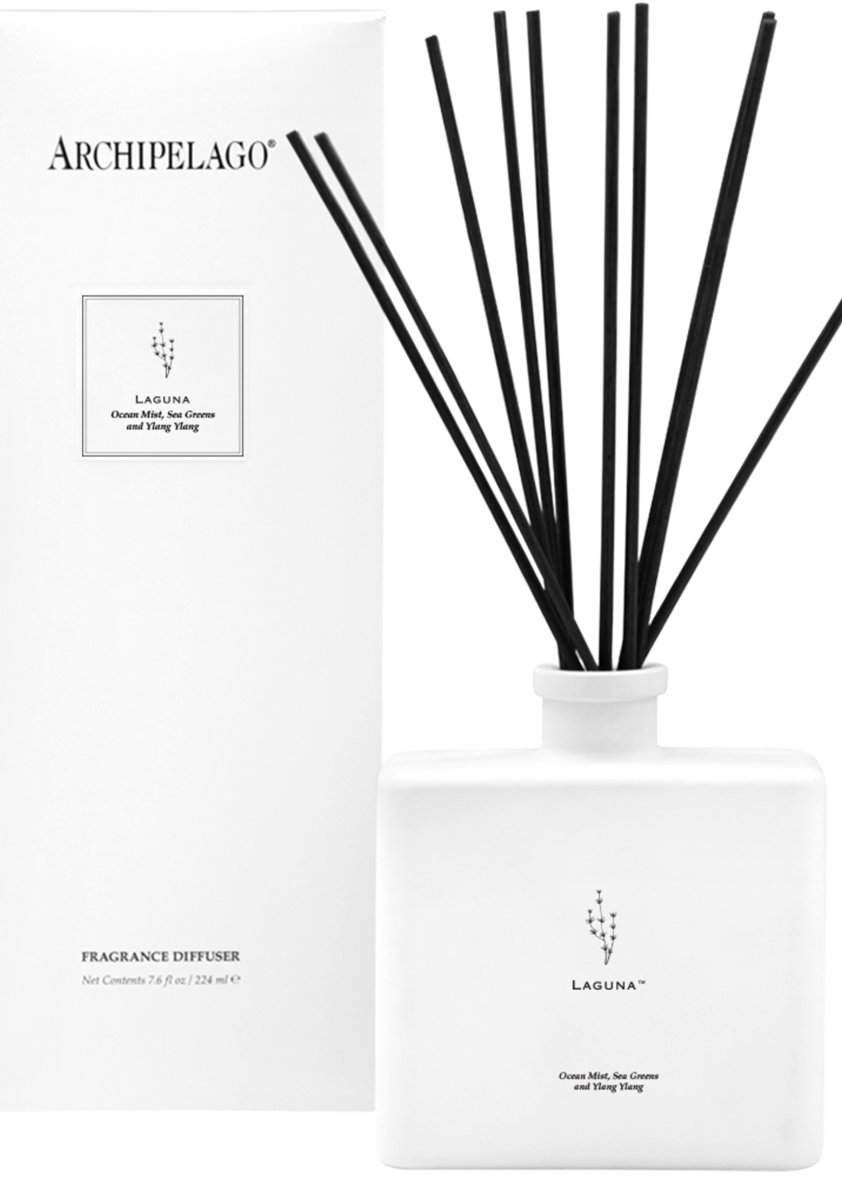 Archipelago Botanicals Laguna Luxe Reed Diffuser