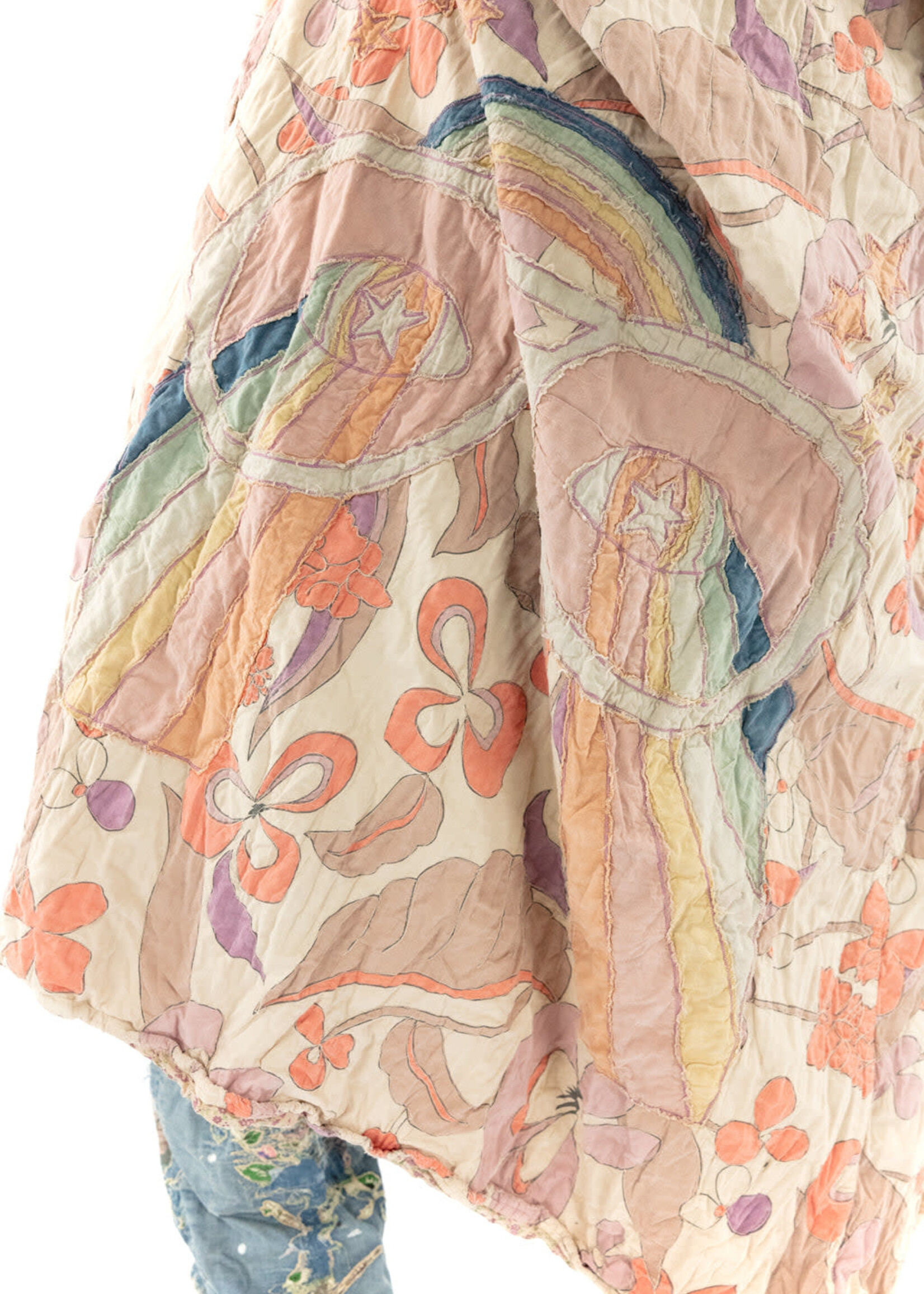 Magnolia Pearl Rainbow Vision Applique Melody Jacket602 Peacenik