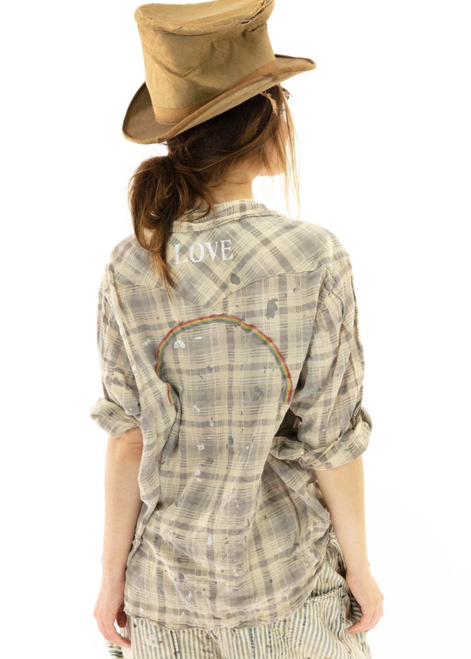 Magnolia Pearl Embroidered Kelly Western Top1034 Jenny