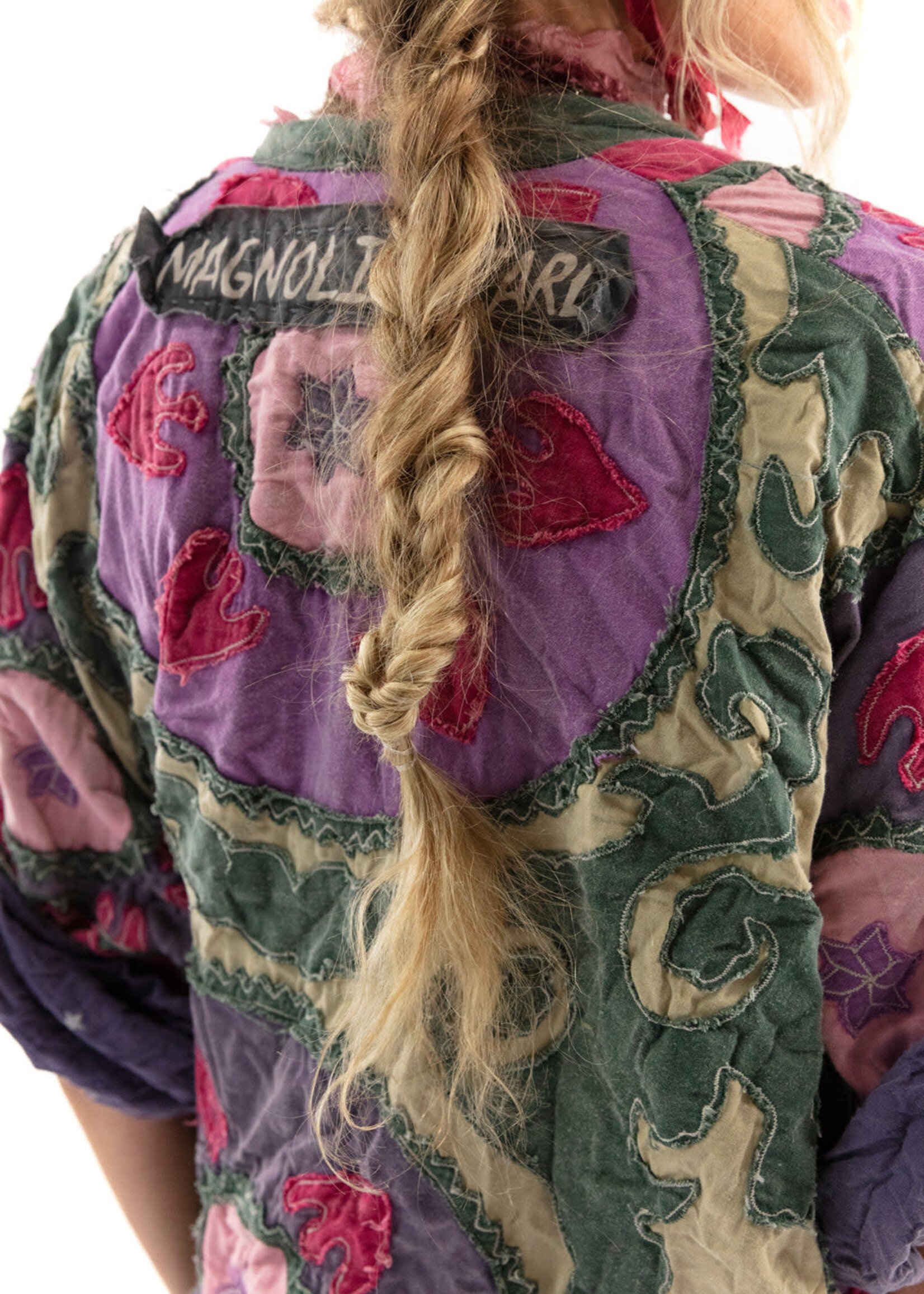 Magnolia Pearl Applique Hippie Coat Jacket587 Bazaar