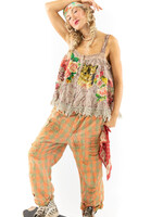 Magnolia Pearl Applique Cat Amor Tank 277 Ronstadt One Size
