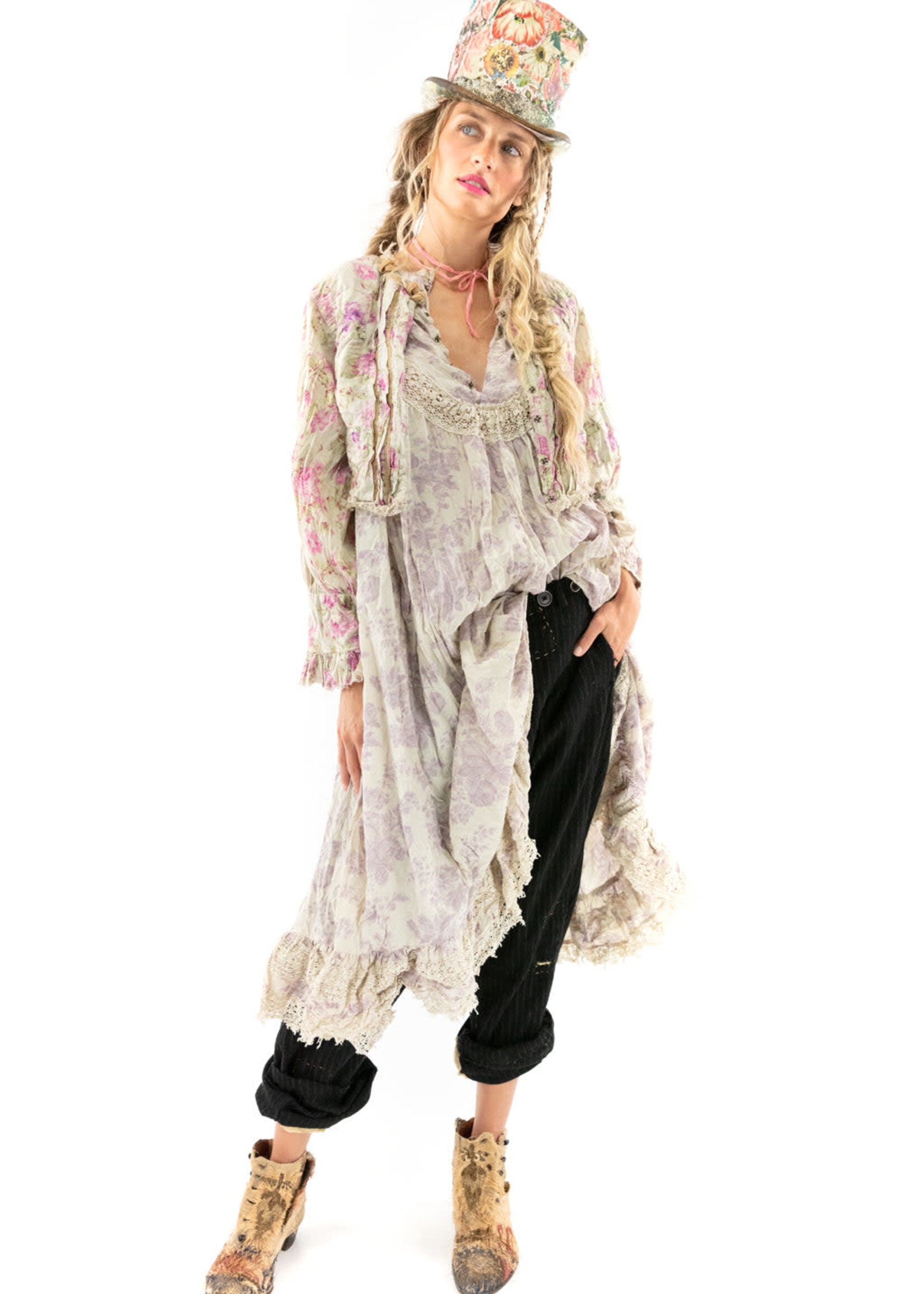 Magnolia Pearl Embroidered Iruka Dress 690 Lucile One Size