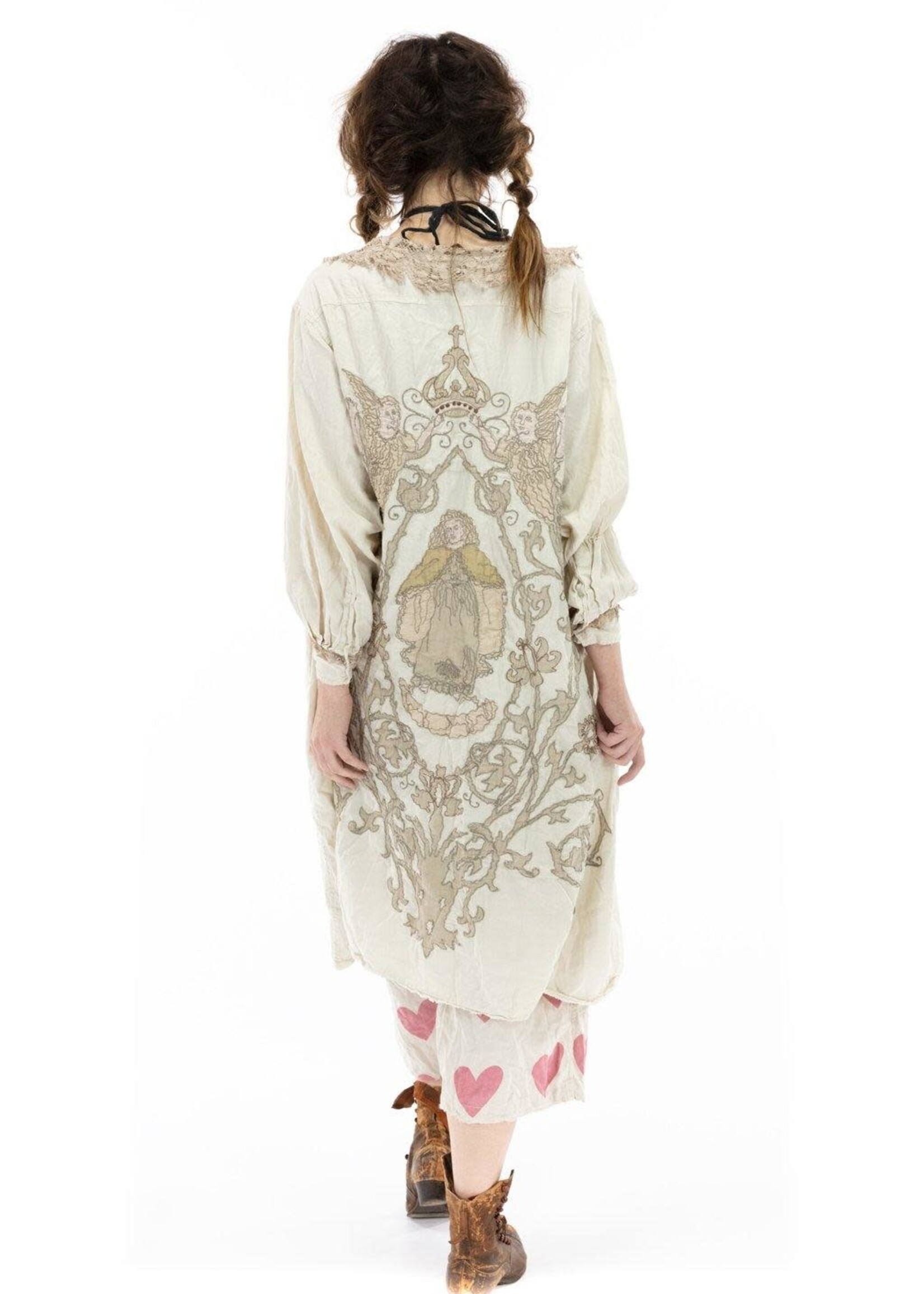 Magnolia Pearl Smock Coat Jacket 504 Moonlight One Size