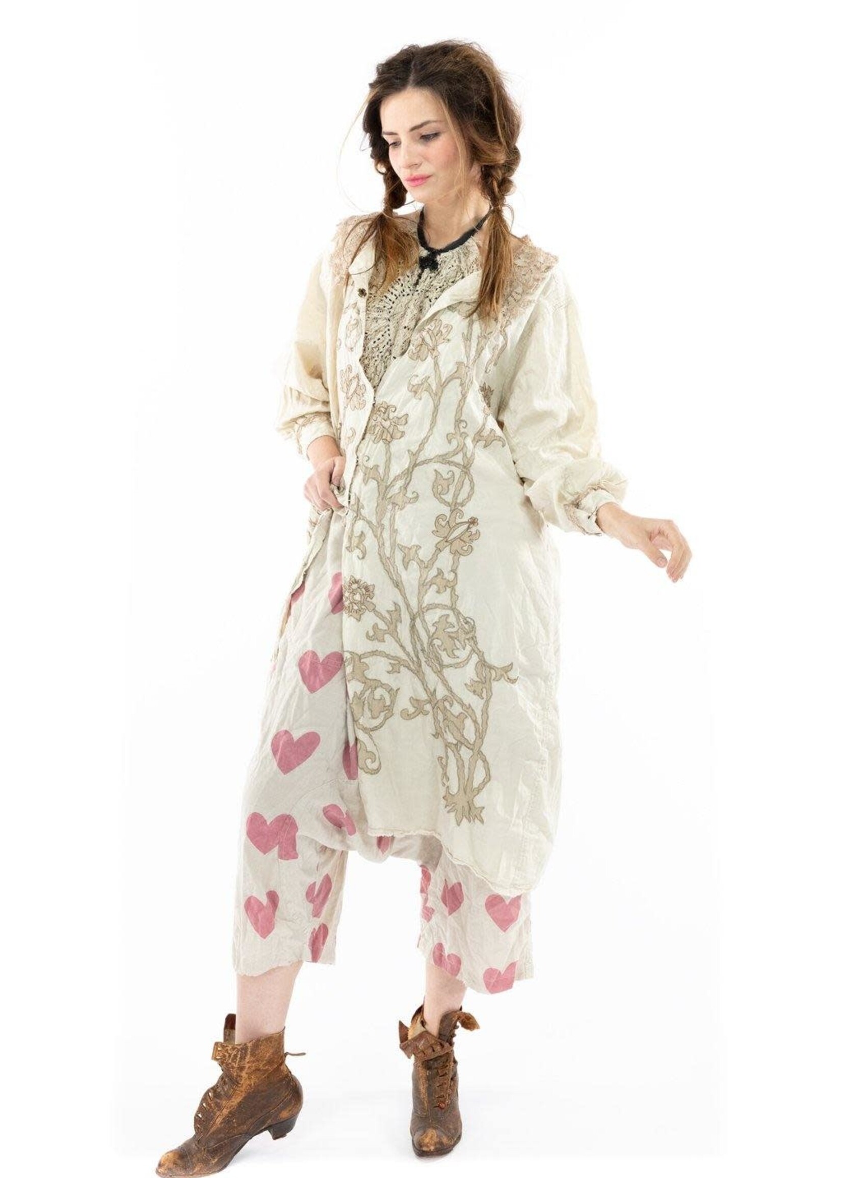 Magnolia Pearl Smock Coat Jacket 504 Moonlight One Size