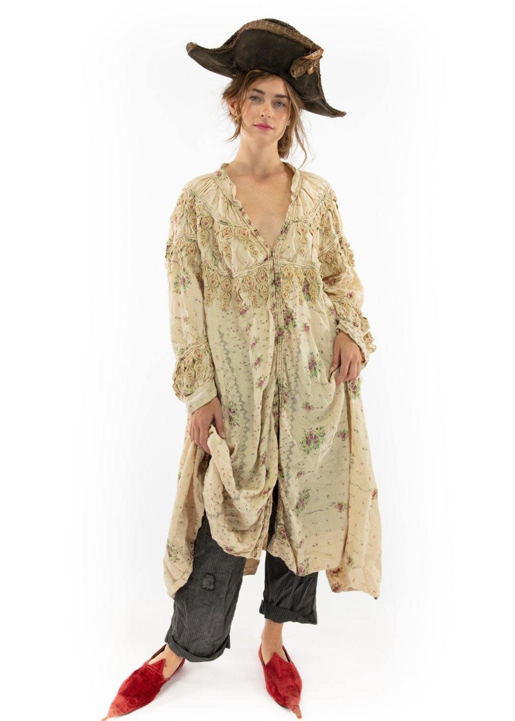 Magnolia Pearl Linen Albertine Opera Coat Jacket 507 Provincial