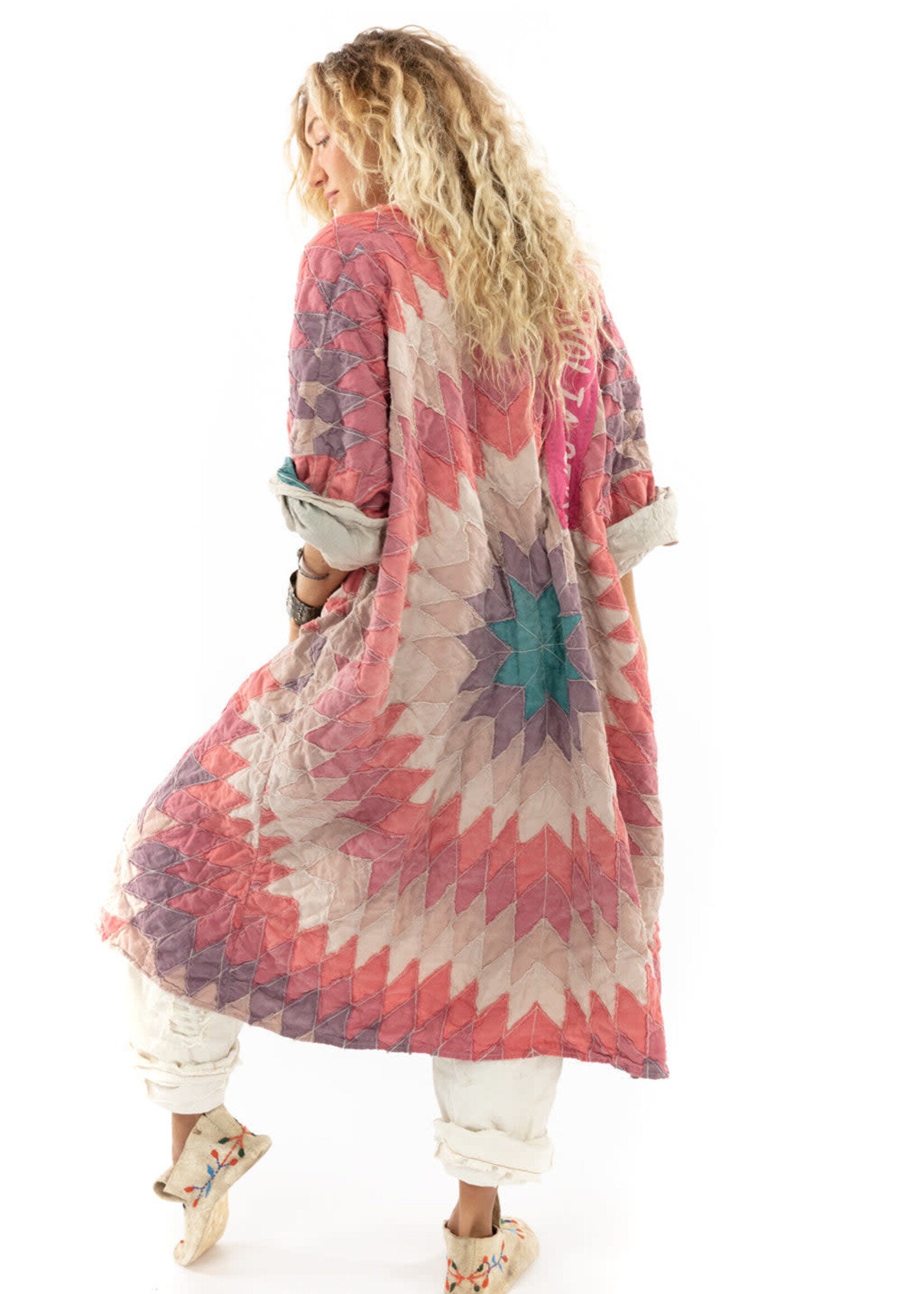 Magnolia Pearl Magnolia Pearl Las Cruces Quiltwork Kimono Jacket 519 Ristras