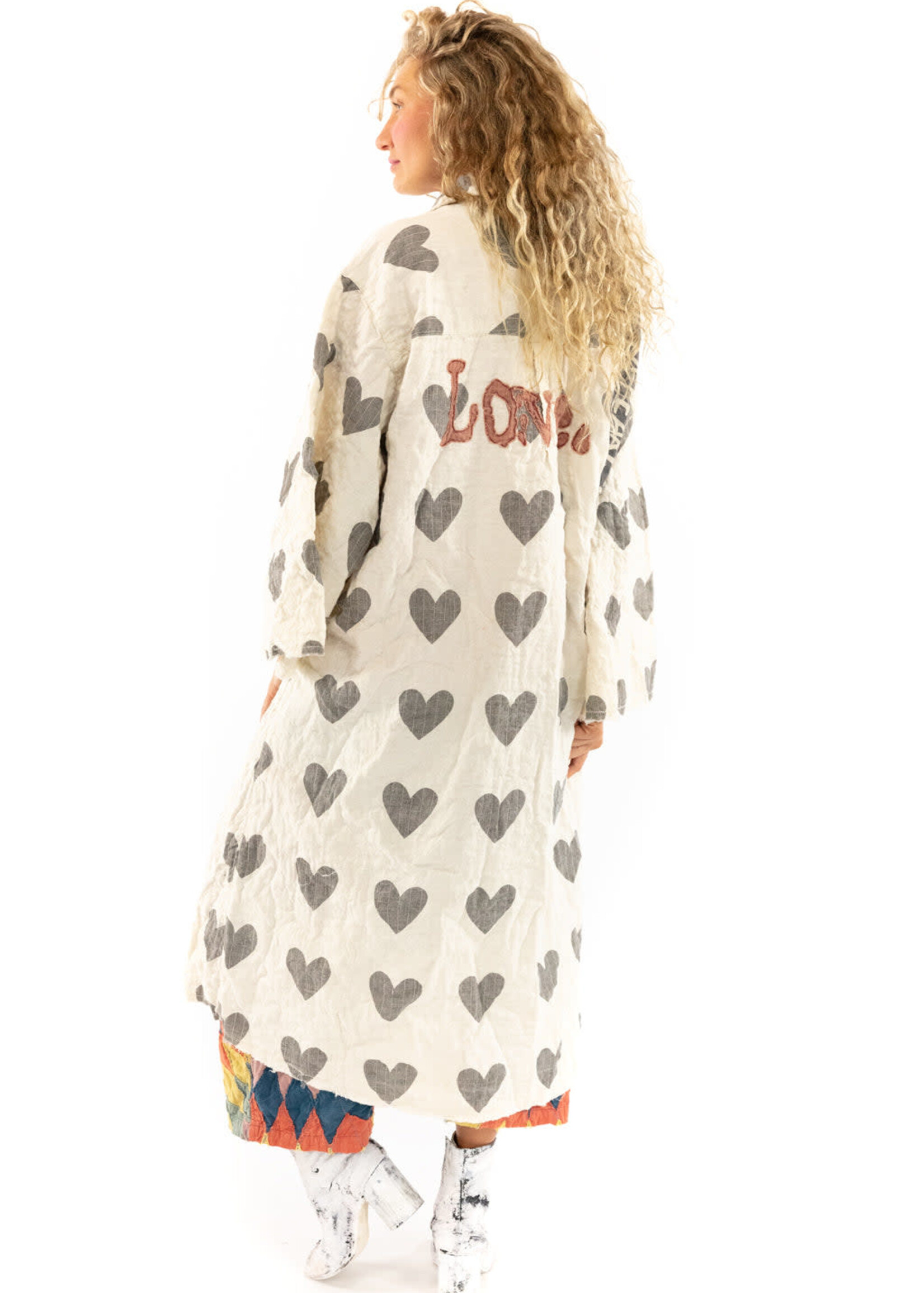 Magnolia Pearl Cyrene Coat Jacket 558 Pongo One Size Hearts
